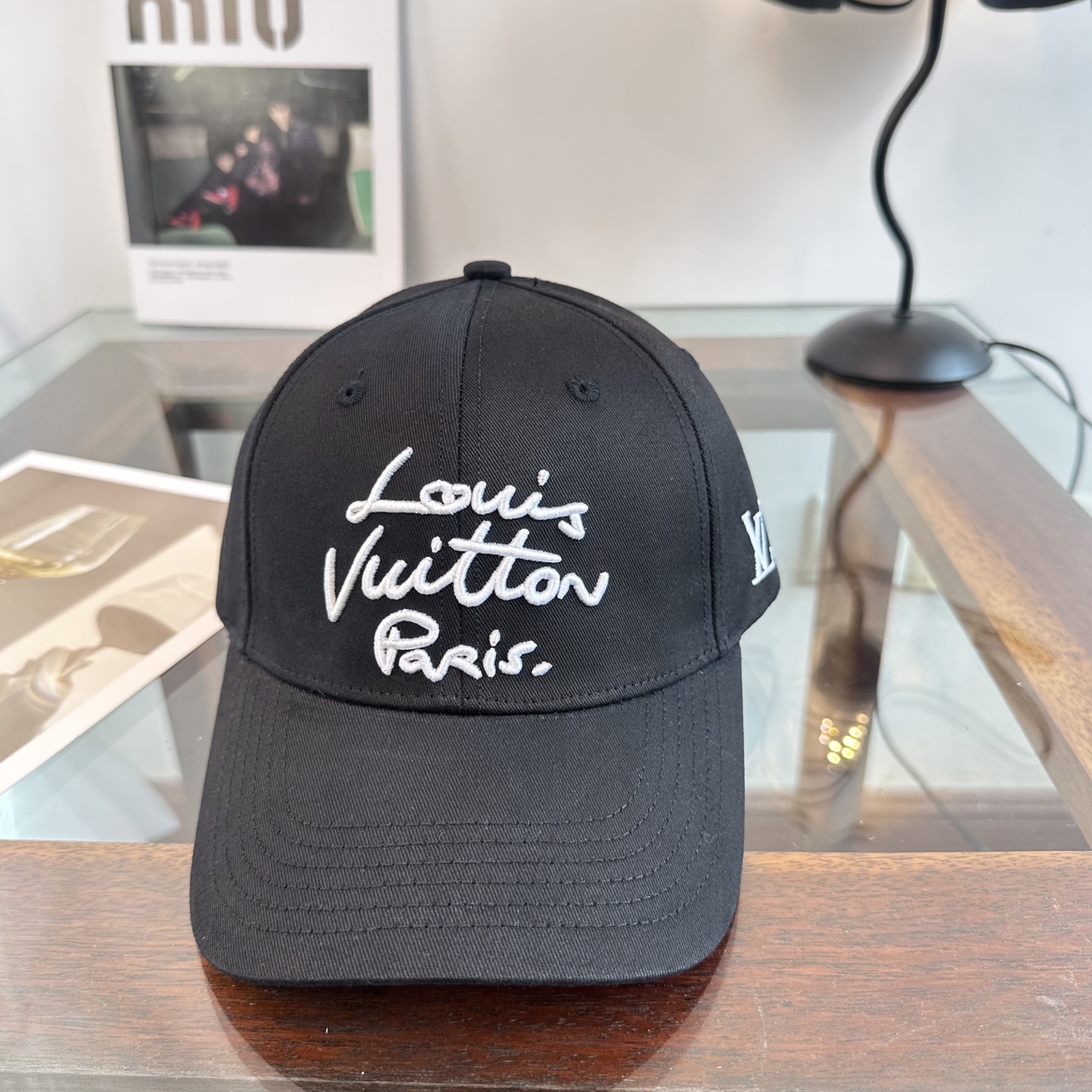 🧢路易威登棒球帽 LouisVuitton😍新款LV棒球帽，重工打造♥️高端大气，百搭款🤗男女通用！