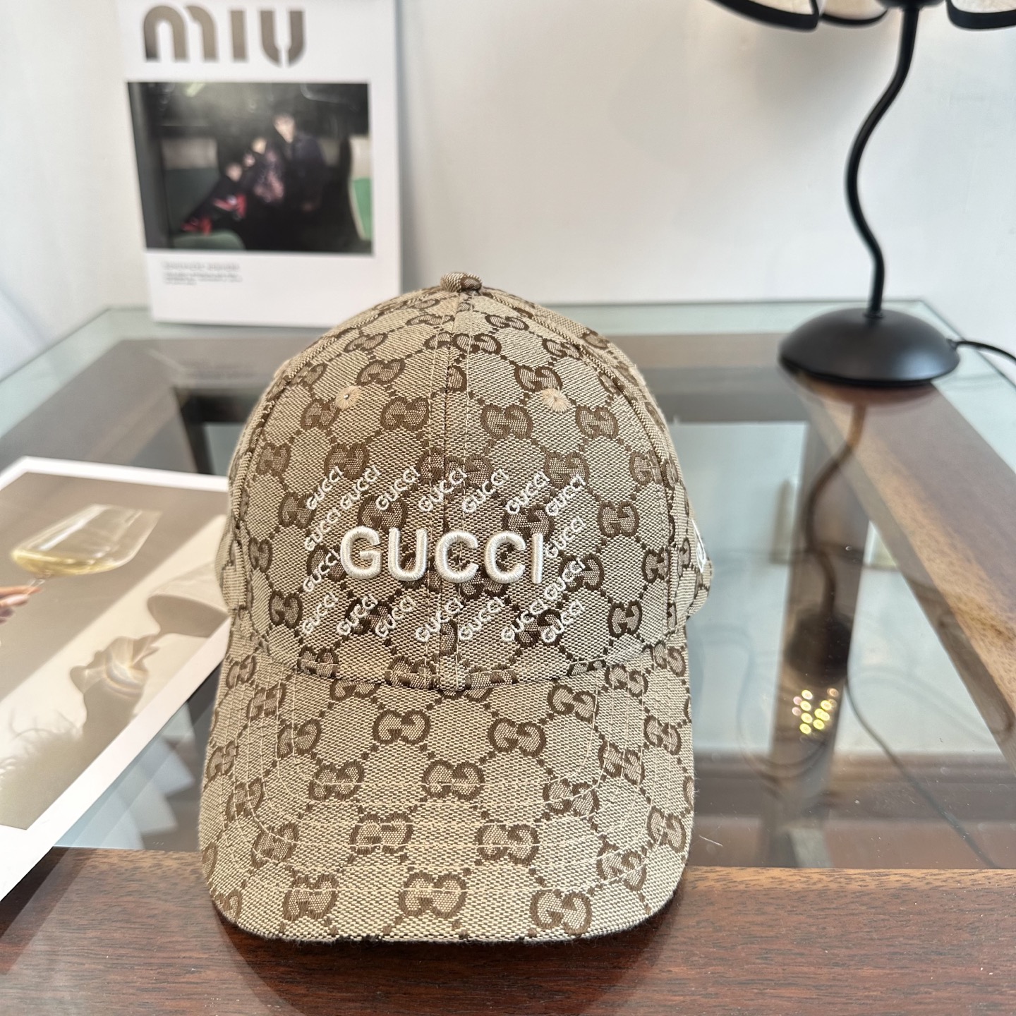 GUCCI古奇棒球帽 2026新款 工艺非常精美 高档大气上档次！低调奢华，方便携带！