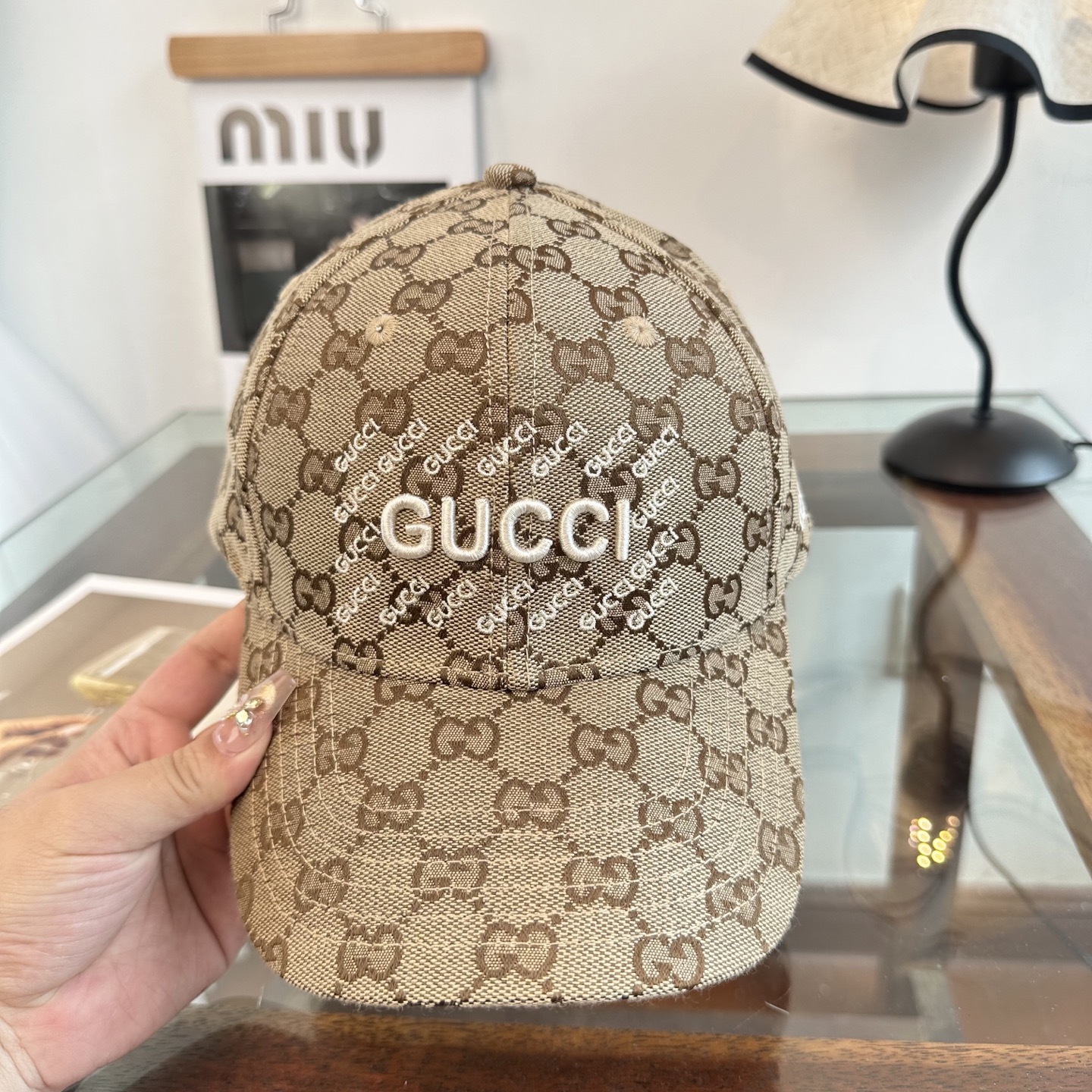GUCCI古奇棒球帽 2026新款 工艺非常精美 高档大气上档次！低调奢华，方便携带！