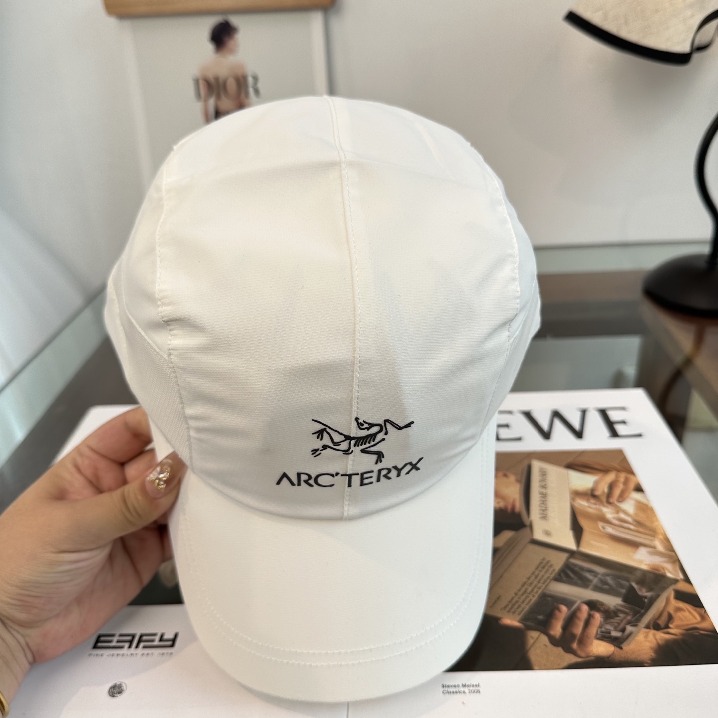 ARCTERYX SMALL BIRD HAT 始祖鸟弯檐棒球帽轻量帽子防晒帽遮阳帽情侣款SMALL B