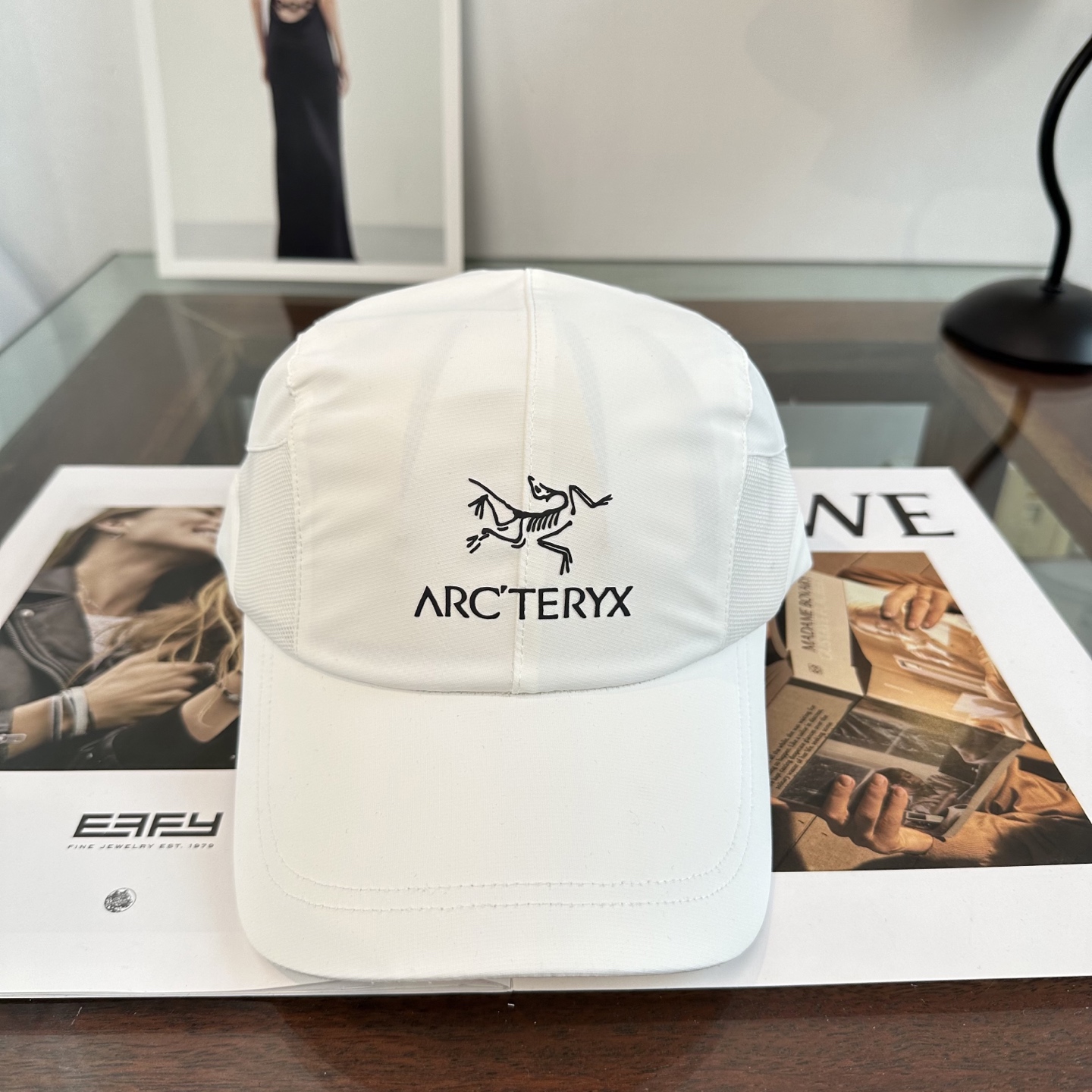 ARCTERYX SMALL BIRD HAT 始祖鸟弯檐棒球帽轻量帽子防晒帽遮阳帽情侣款SMALL B