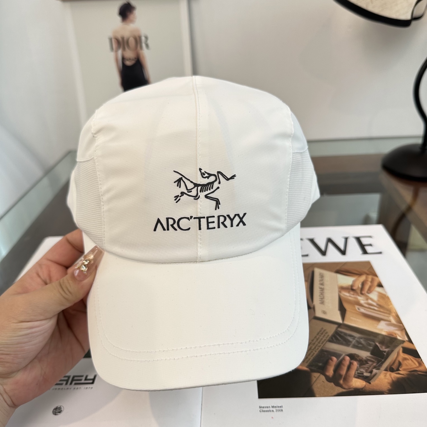 ARCTERYX SMALL BIRD HAT 始祖鸟弯檐棒球帽轻量帽子防晒帽遮阳帽情侣款SMALL B