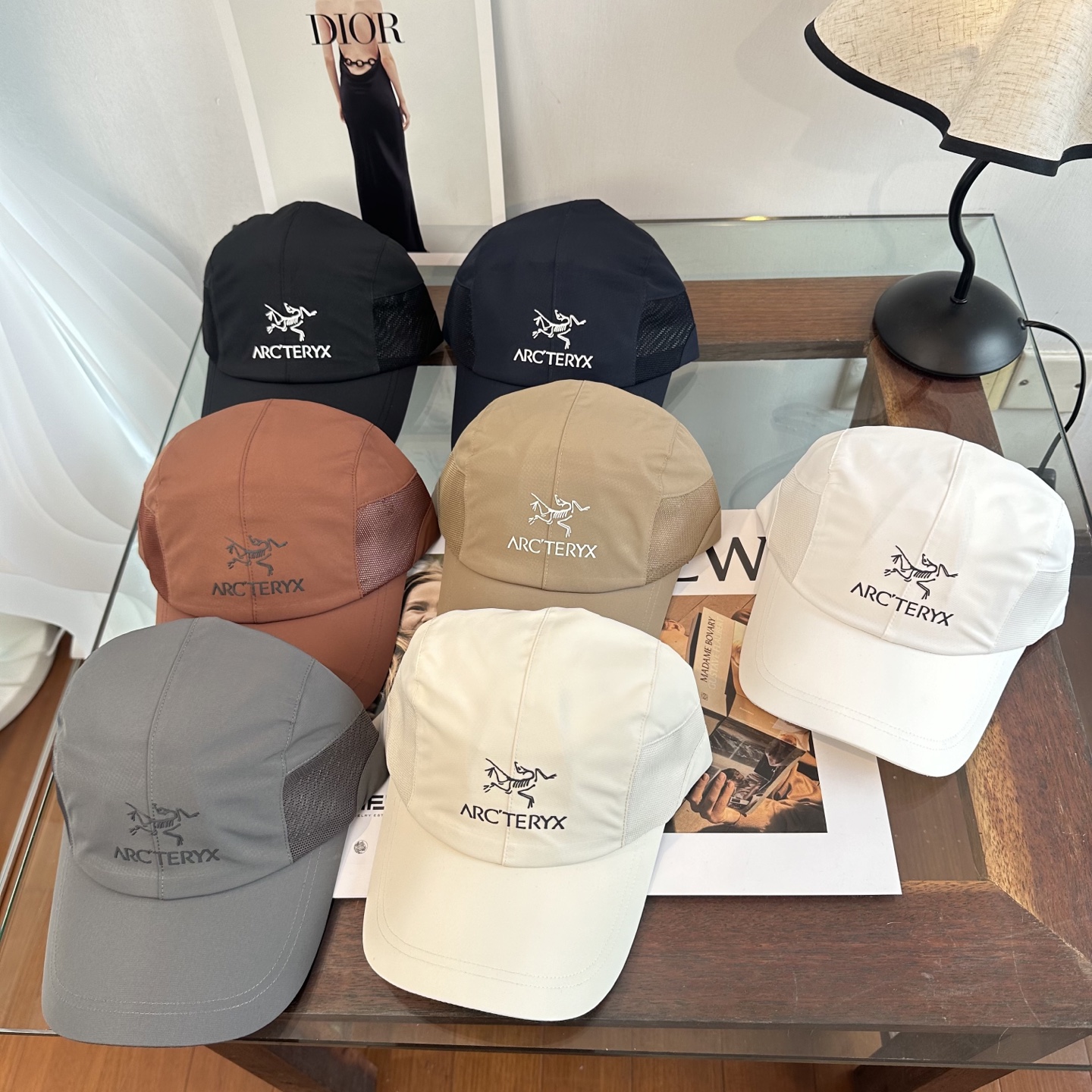 ARCTERYX SMALL BIRD HAT 始祖鸟弯檐棒球帽轻量帽子防晒帽遮阳帽情侣款SMALL B