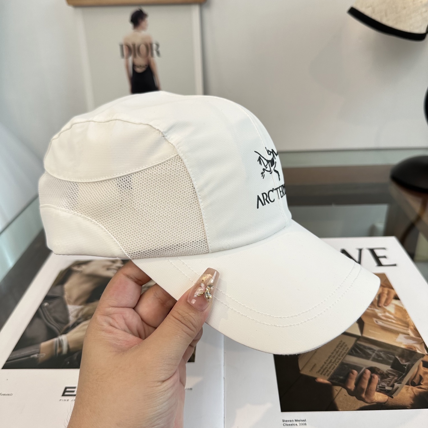 ARCTERYX SMALL BIRD HAT 始祖鸟弯檐棒球帽轻量帽子防晒帽遮阳帽情侣款SMALL B