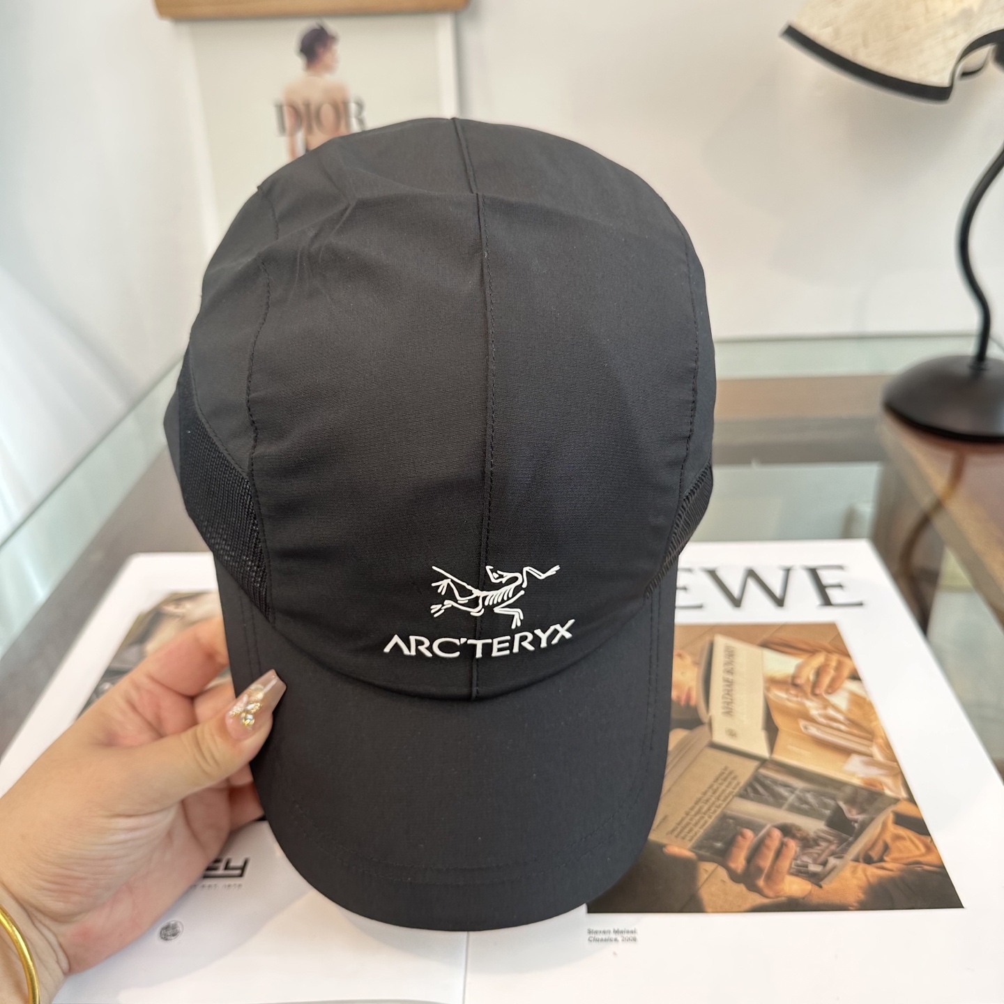 ARCTERYX SMALL BIRD HAT 始祖鸟弯檐棒球帽轻量帽子防晒帽遮阳帽情侣款SMALL B