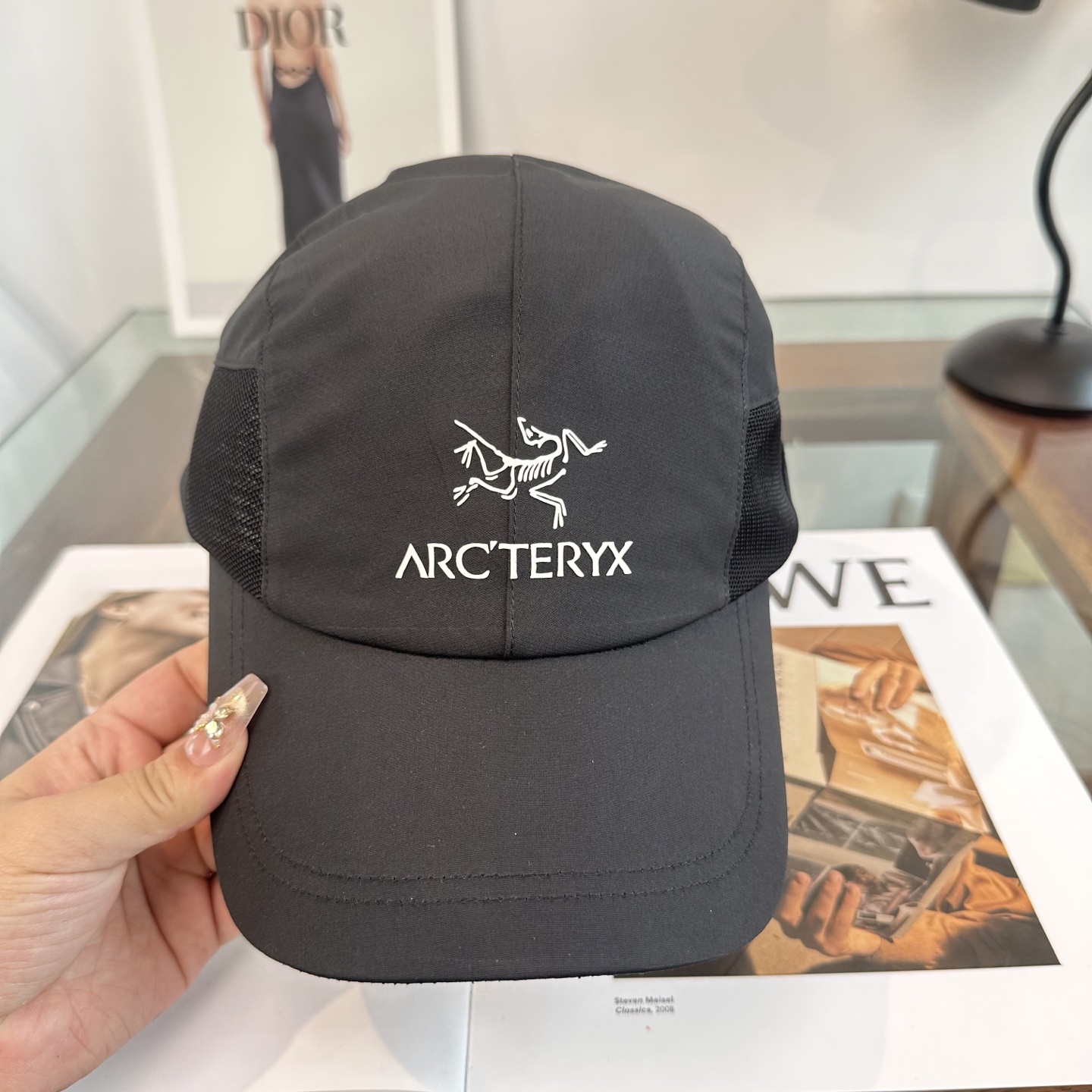 ARCTERYX SMALL BIRD HAT 始祖鸟弯檐棒球帽轻量帽子防晒帽遮阳帽情侣款SMALL B