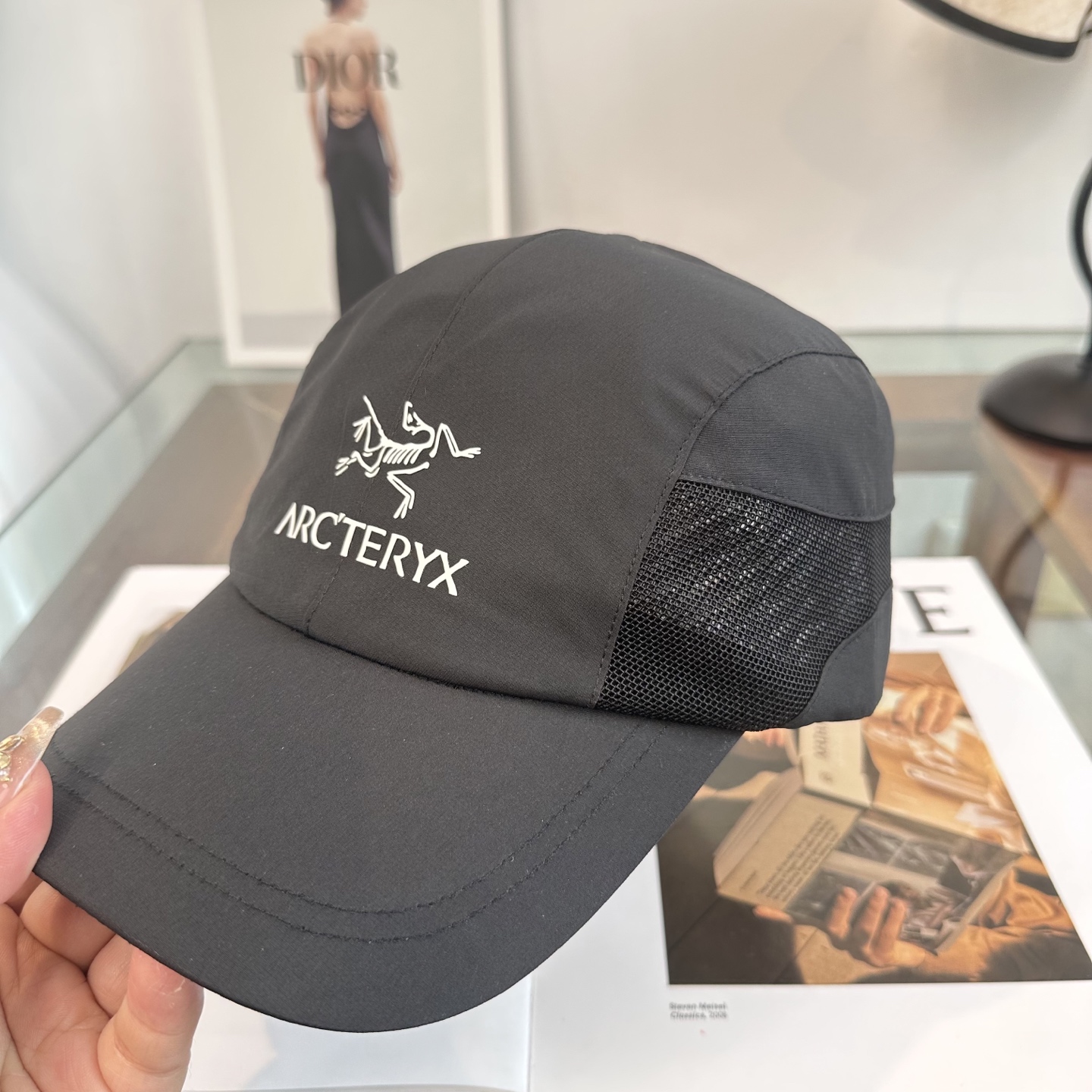 ARCTERYX SMALL BIRD HAT 始祖鸟弯檐棒球帽轻量帽子防晒帽遮阳帽情侣款SMALL B