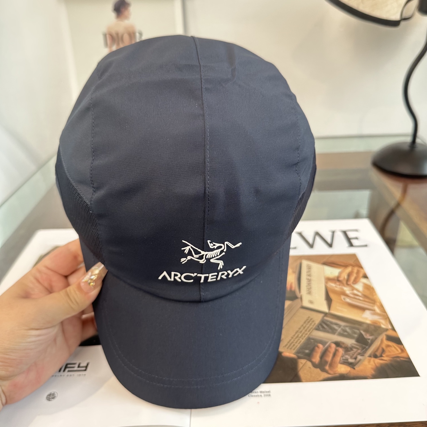 ARCTERYX SMALL BIRD HAT 始祖鸟弯檐棒球帽轻量帽子防晒帽遮阳帽情侣款SMALL B
