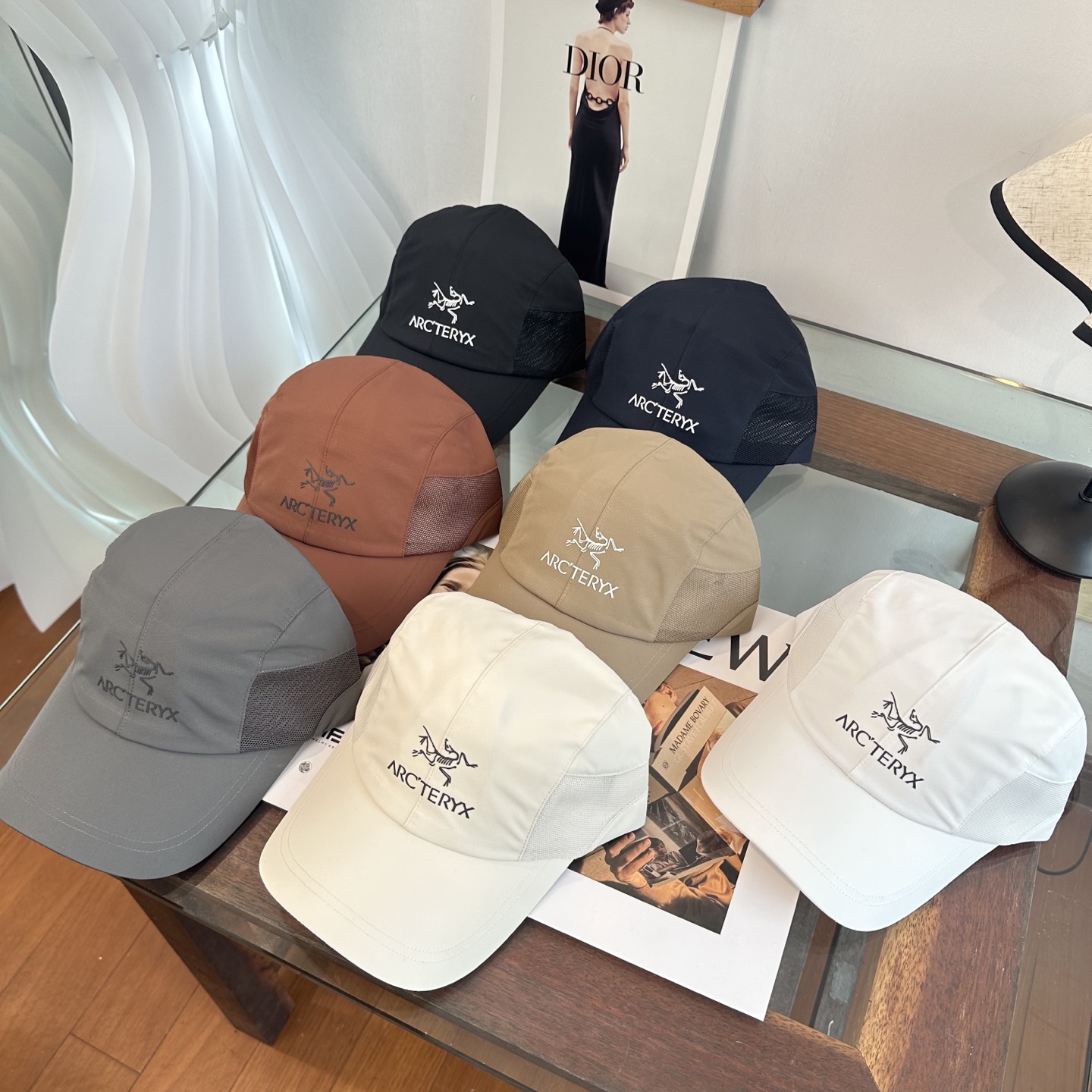 ARCTERYX SMALL BIRD HAT 始祖鸟弯檐棒球帽轻量帽子防晒帽遮阳帽情侣款SMALL B