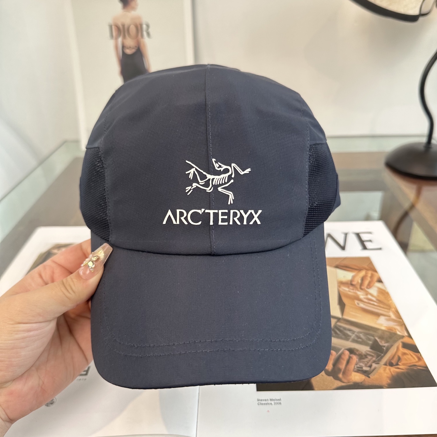 ARCTERYX SMALL BIRD HAT 始祖鸟弯檐棒球帽轻量帽子防晒帽遮阳帽情侣款SMALL B