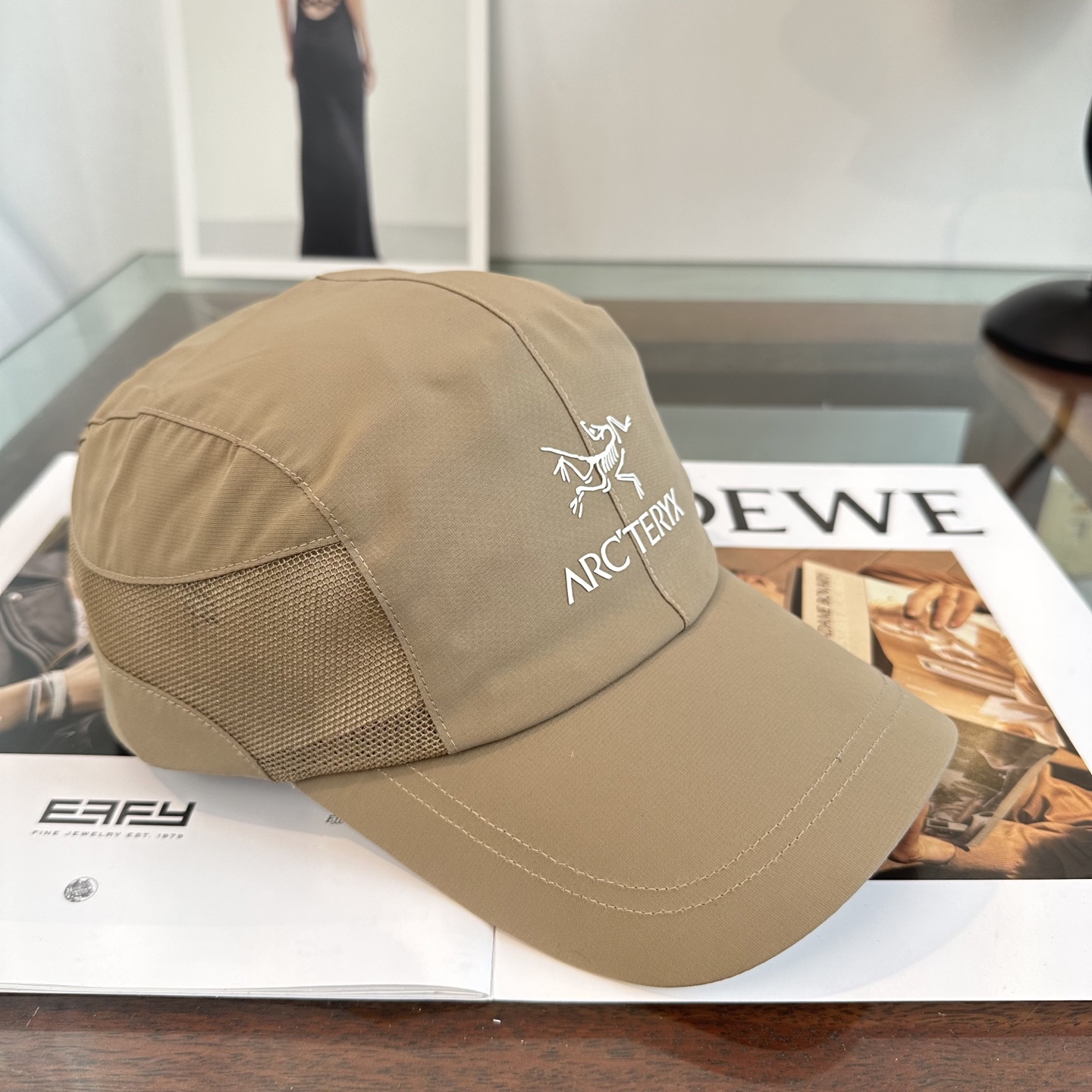 ARCTERYX SMALL BIRD HAT 始祖鸟弯檐棒球帽轻量帽子防晒帽遮阳帽情侣款SMALL B