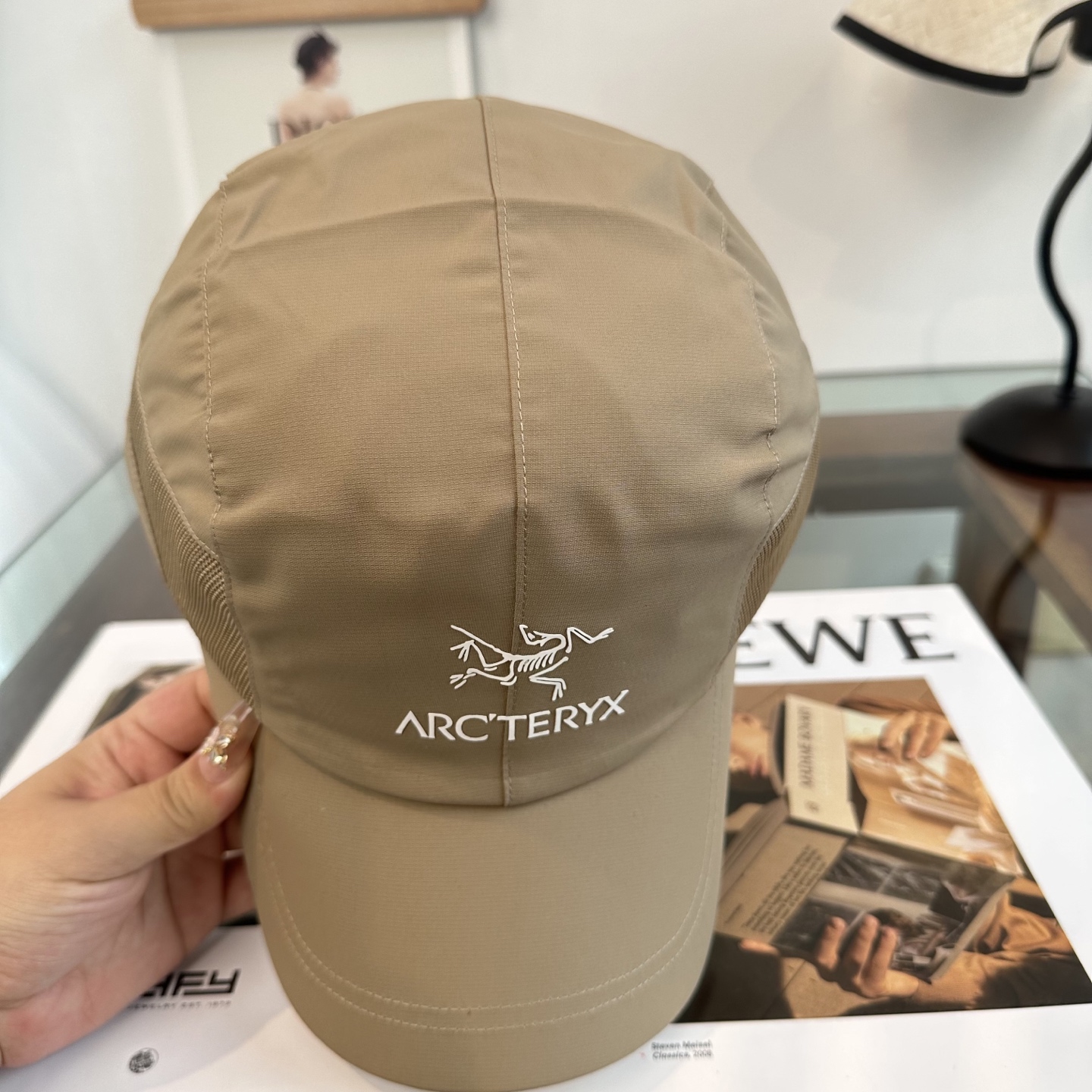 ARCTERYX SMALL BIRD HAT 始祖鸟弯檐棒球帽轻量帽子防晒帽遮阳帽情侣款SMALL B