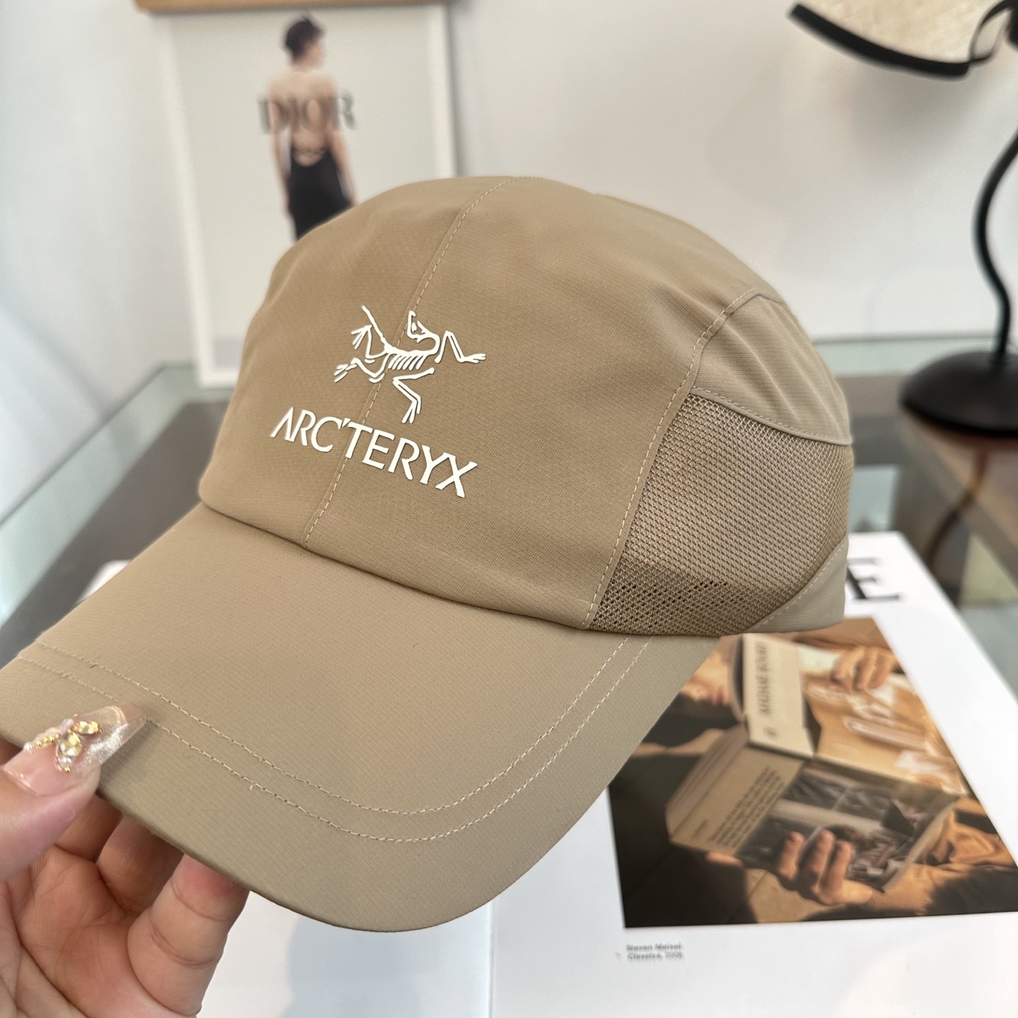ARCTERYX SMALL BIRD HAT 始祖鸟弯檐棒球帽轻量帽子防晒帽遮阳帽情侣款SMALL B