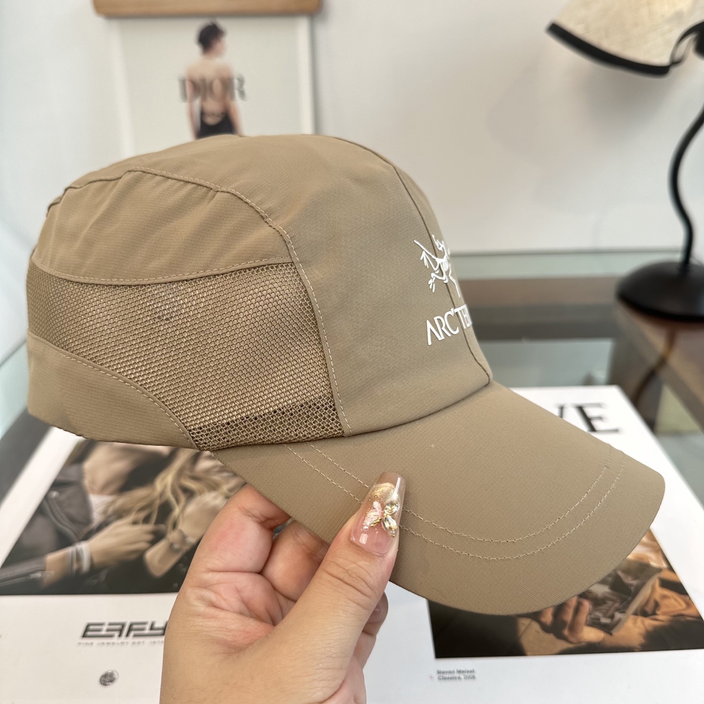 ARCTERYX SMALL BIRD HAT 始祖鸟弯檐棒球帽轻量帽子防晒帽遮阳帽情侣款SMALL B