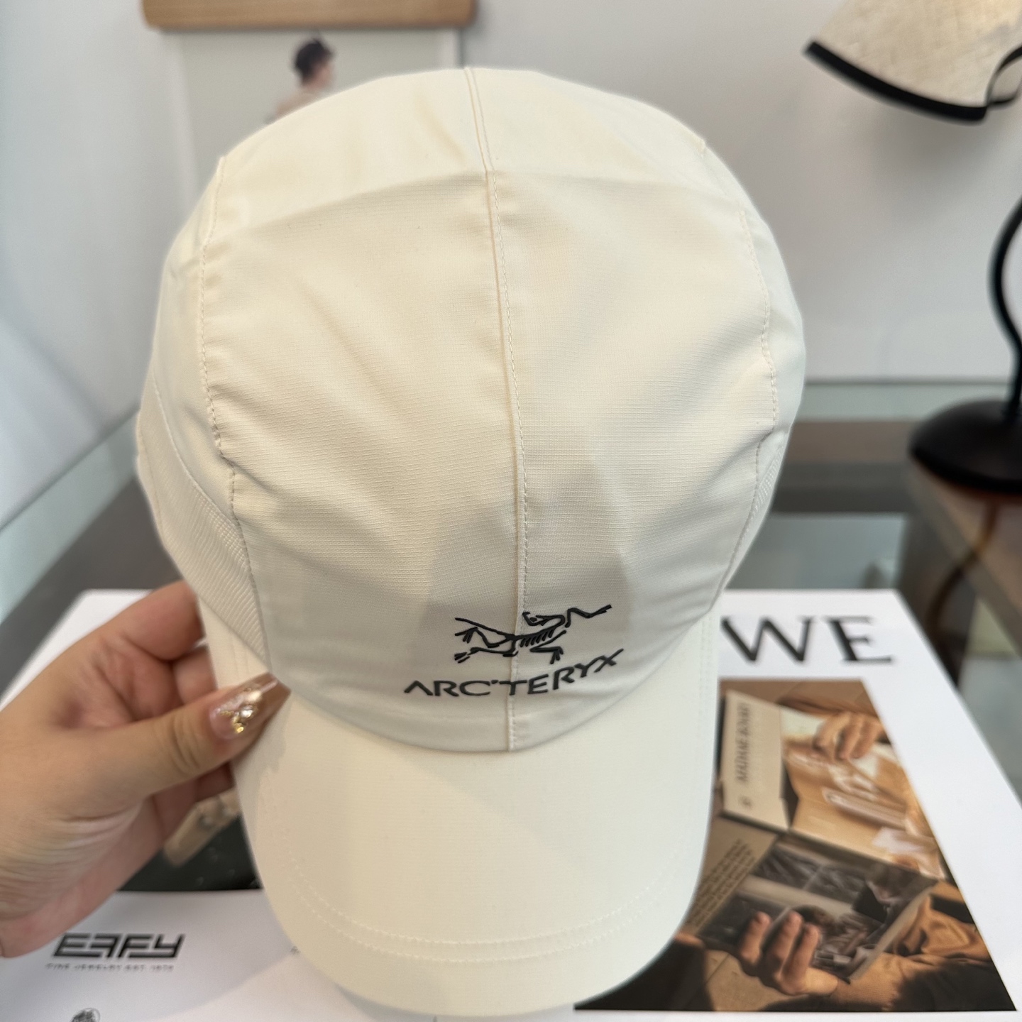 ARCTERYX SMALL BIRD HAT 始祖鸟弯檐棒球帽轻量帽子防晒帽遮阳帽情侣款SMALL B