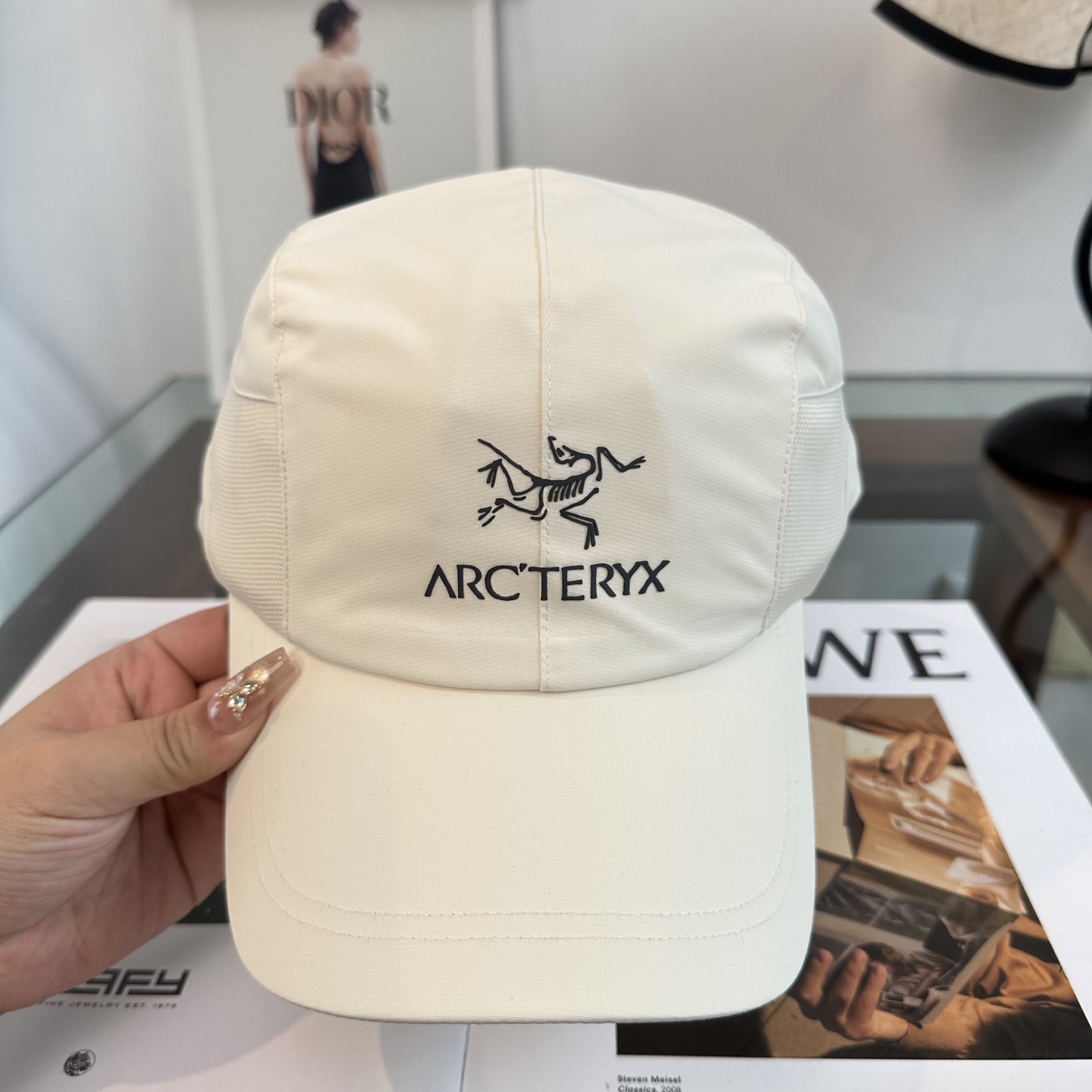 ARCTERYX SMALL BIRD HAT 始祖鸟弯檐棒球帽轻量帽子防晒帽遮阳帽情侣款SMALL B