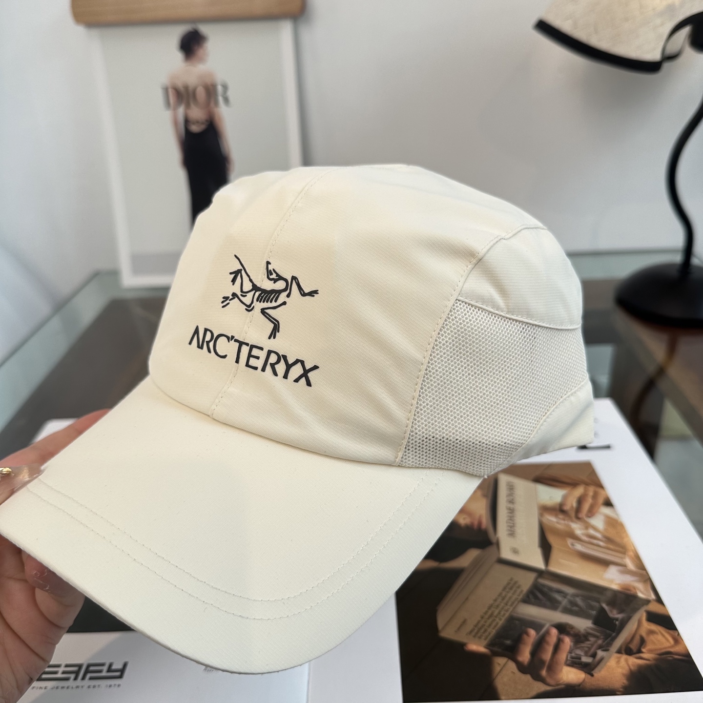 ARCTERYX SMALL BIRD HAT 始祖鸟弯檐棒球帽轻量帽子防晒帽遮阳帽情侣款SMALL B