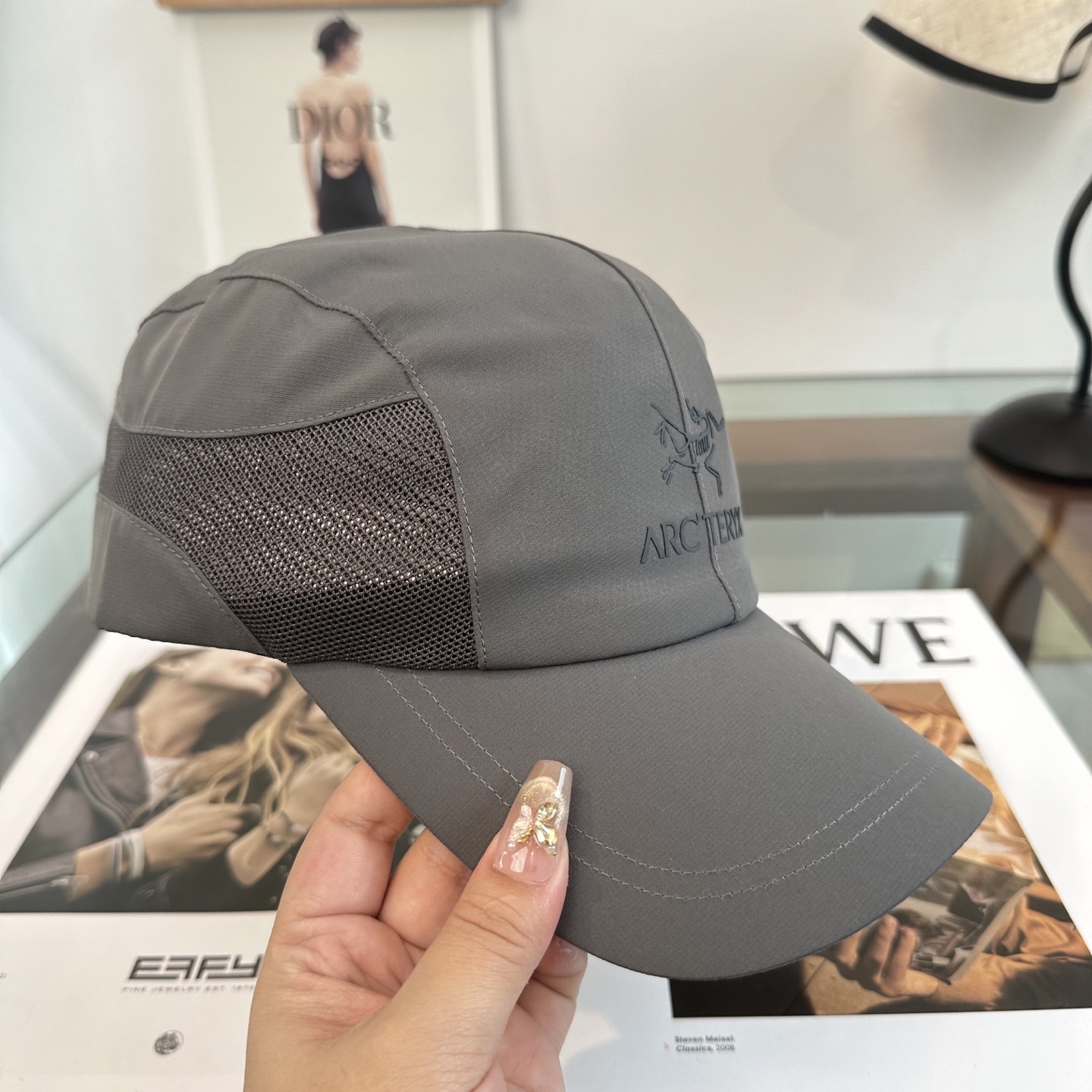 ARCTERYX SMALL BIRD HAT 始祖鸟弯檐棒球帽轻量帽子防晒帽遮阳帽情侣款SMALL B