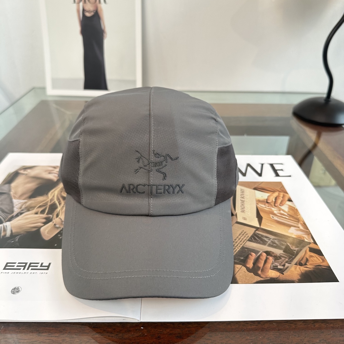 ARCTERYX SMALL BIRD HAT 始祖鸟弯檐棒球帽轻量帽子防晒帽遮阳帽情侣款SMALL B