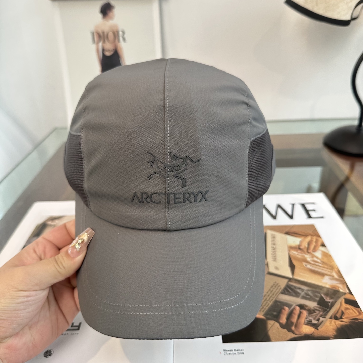ARCTERYX SMALL BIRD HAT 始祖鸟弯檐棒球帽轻量帽子防晒帽遮阳帽情侣款SMALL B