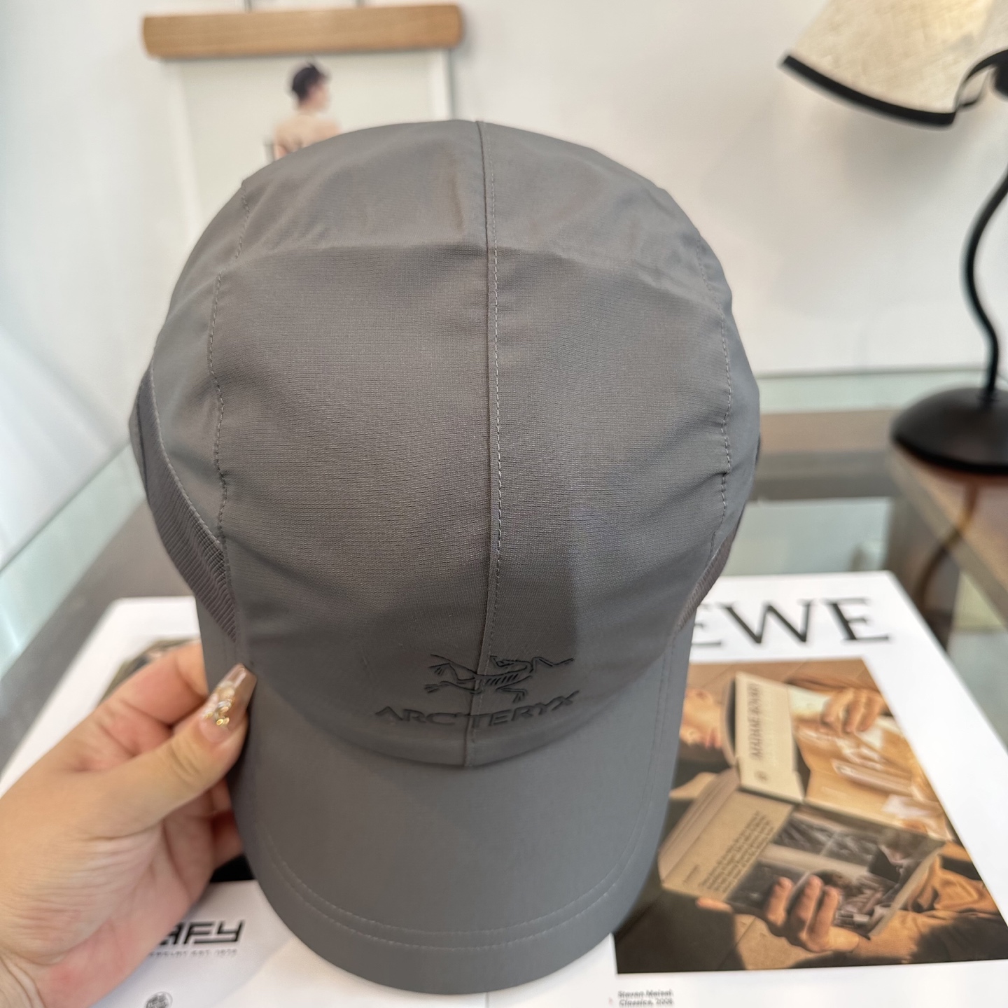ARCTERYX SMALL BIRD HAT 始祖鸟弯檐棒球帽轻量帽子防晒帽遮阳帽情侣款SMALL B