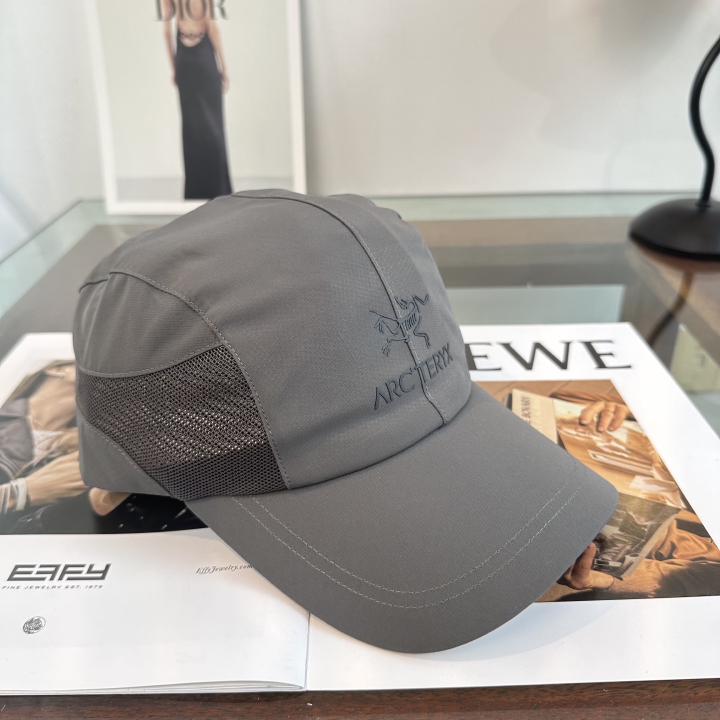 ARCTERYX SMALL BIRD HAT 始祖鸟弯檐棒球帽轻量帽子防晒帽遮阳帽情侣款SMALL B