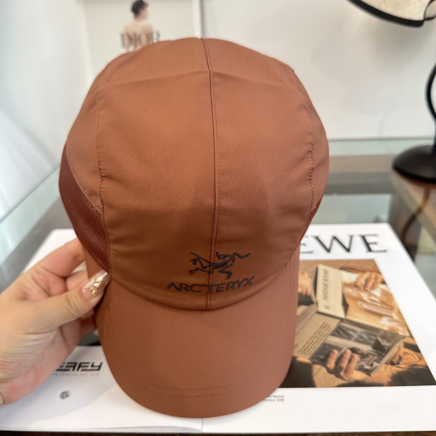 ARCTERYX SMALL BIRD HAT 始祖鸟弯檐棒球帽轻量帽子防晒帽遮阳帽情侣款SMALL B