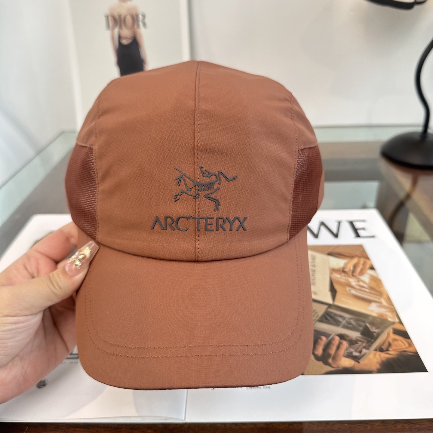ARCTERYX SMALL BIRD HAT 始祖鸟弯檐棒球帽轻量帽子防晒帽遮阳帽情侣款SMALL B