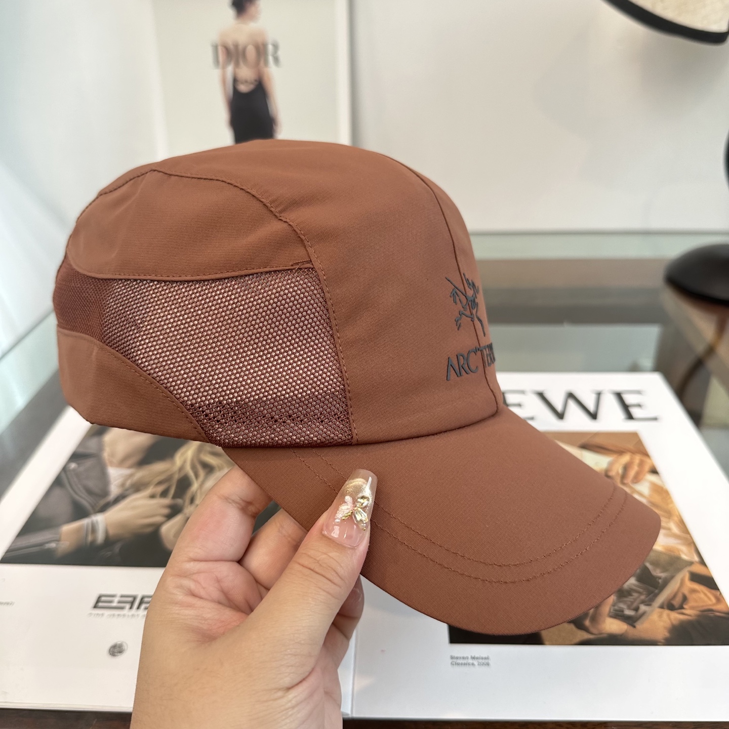 ARCTERYX SMALL BIRD HAT 始祖鸟弯檐棒球帽轻量帽子防晒帽遮阳帽情侣款SMALL B