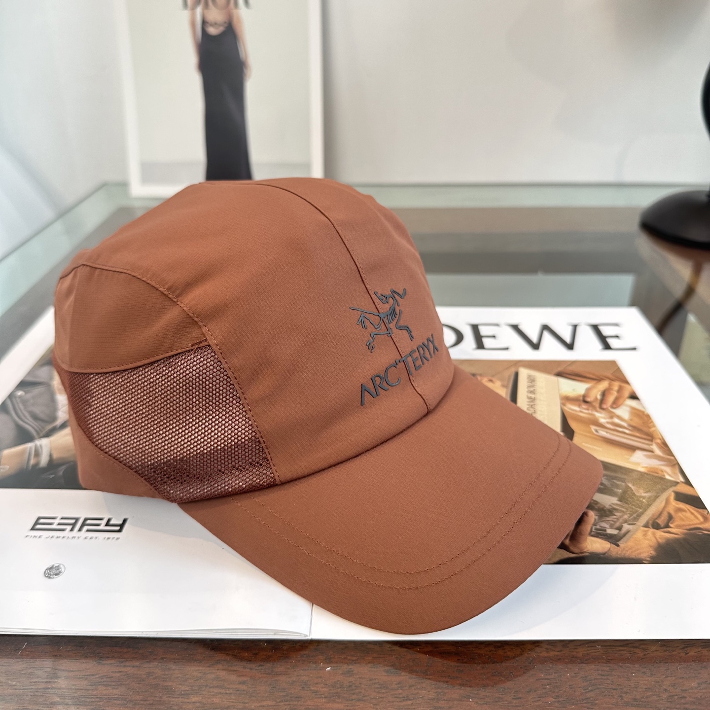 ARCTERYX SMALL BIRD HAT 始祖鸟弯檐棒球帽轻量帽子防晒帽遮阳帽情侣款SMALL B