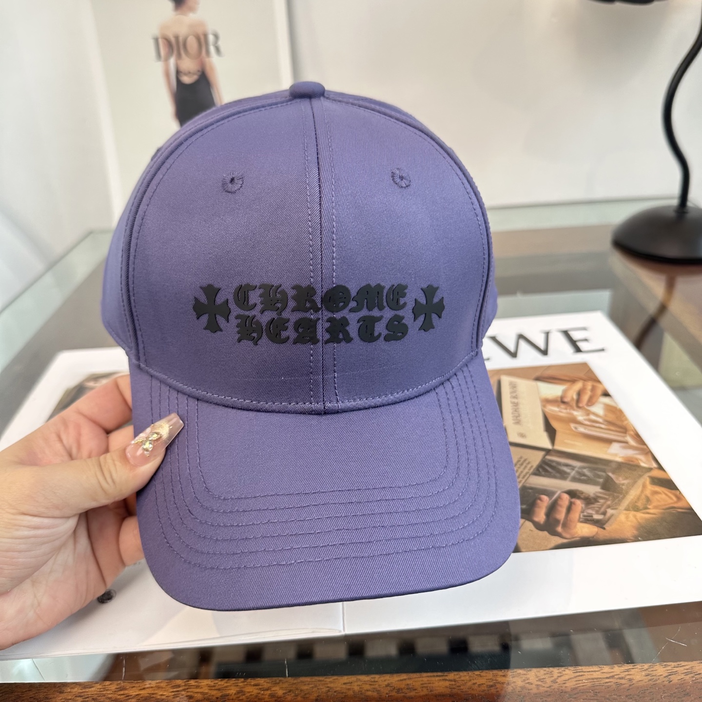 Chrome hearts 克罗心 新款十字架 高品质棒球帽，高端定制版！网红时尚博主同款！墙裂推荐！质
