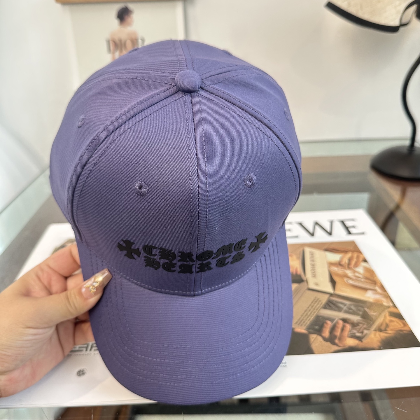 Chrome hearts 克罗心 新款十字架 高品质棒球帽，高端定制版！网红时尚博主同款！墙裂推荐！质
