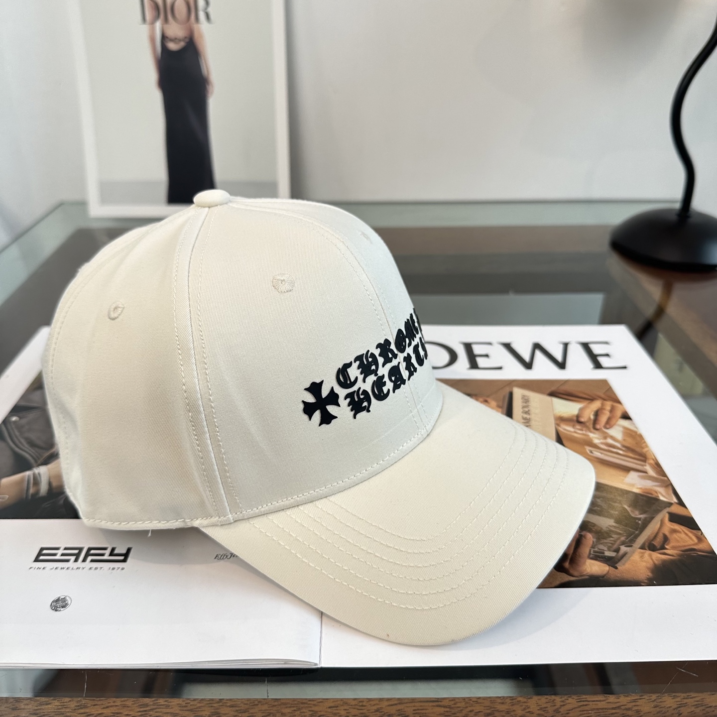 Chrome hearts 克罗心 新款十字架 高品质棒球帽，高端定制版！网红时尚博主同款！墙裂推荐！质