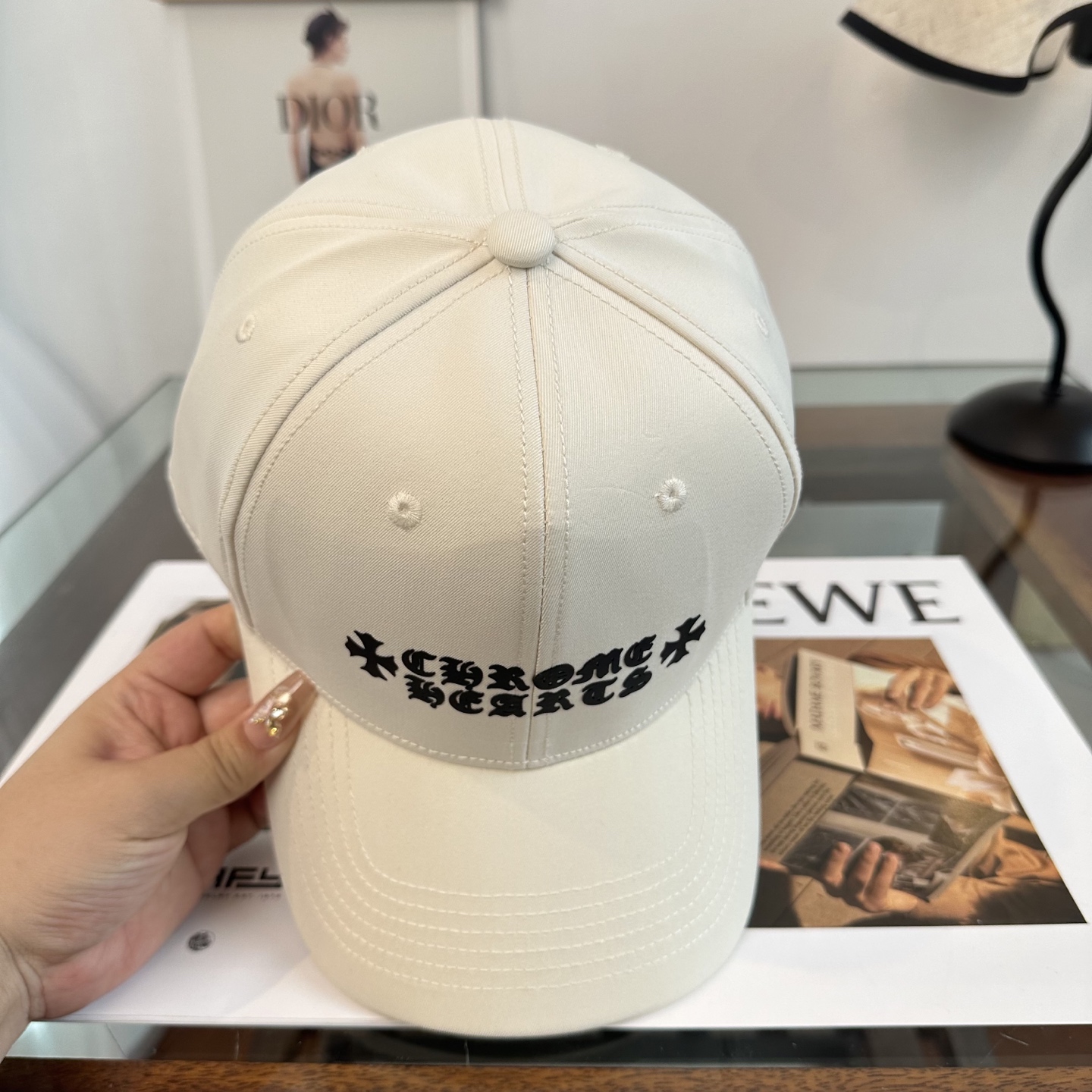Chrome hearts 克罗心 新款十字架 高品质棒球帽，高端定制版！网红时尚博主同款！墙裂推荐！质