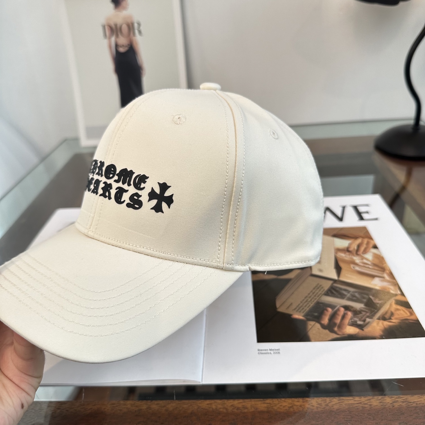 Chrome hearts 克罗心 新款十字架 高品质棒球帽，高端定制版！网红时尚博主同款！墙裂推荐！质