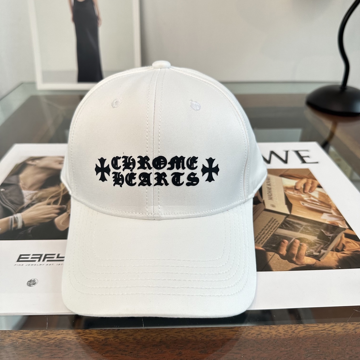 Chrome hearts 克罗心 新款十字架 高品质棒球帽，高端定制版！网红时尚博主同款！墙裂推荐！质