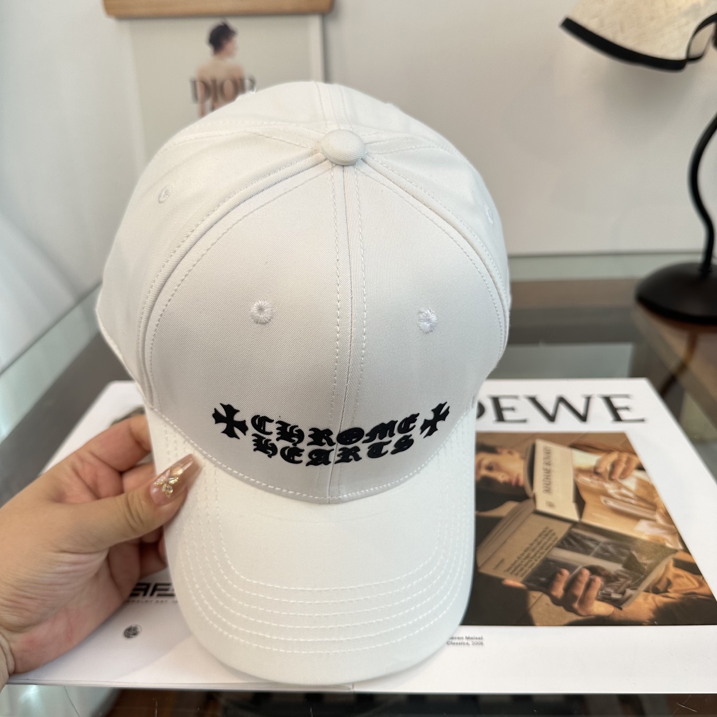 Chrome hearts 克罗心 新款十字架 高品质棒球帽，高端定制版！网红时尚博主同款！墙裂推荐！质