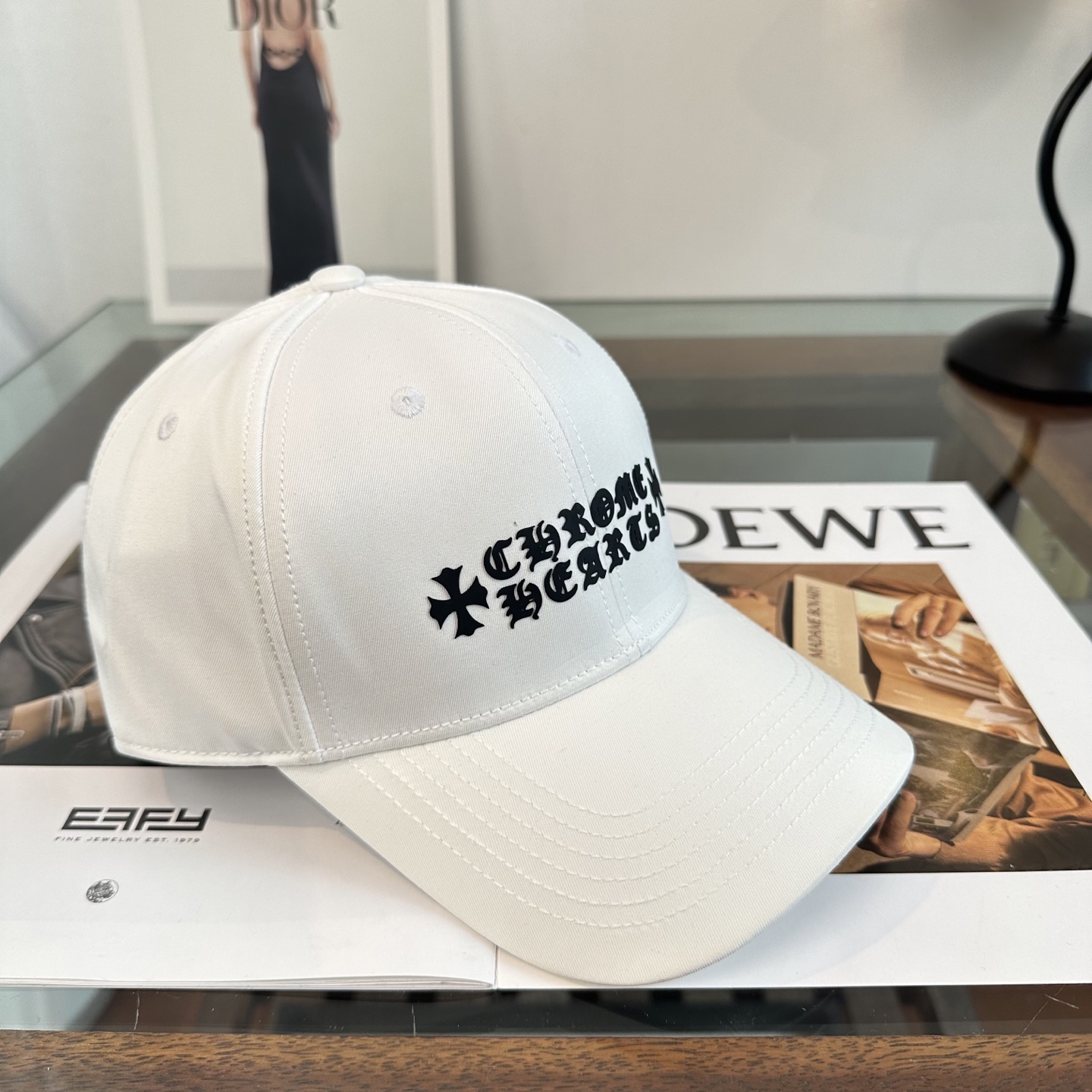 Chrome hearts 克罗心 新款十字架 高品质棒球帽，高端定制版！网红时尚博主同款！墙裂推荐！质