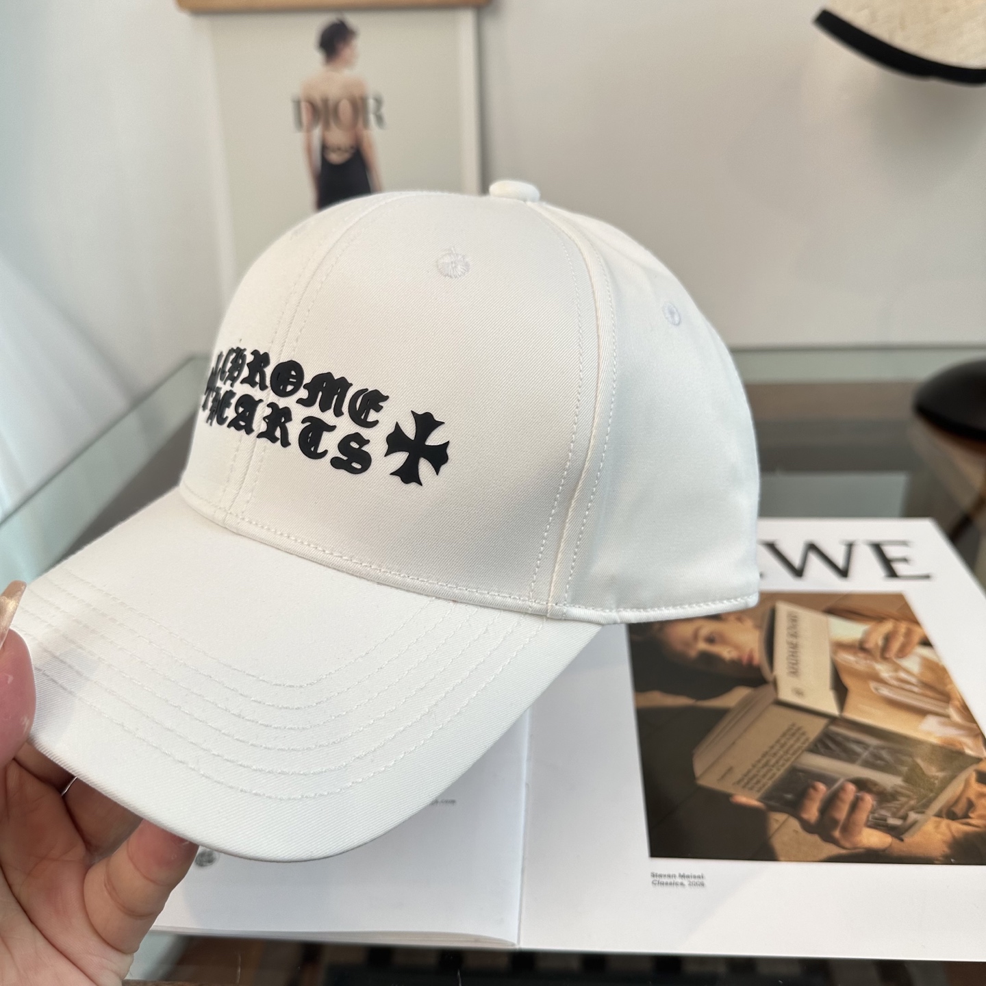 Chrome hearts 克罗心 新款十字架 高品质棒球帽，高端定制版！网红时尚博主同款！墙裂推荐！质