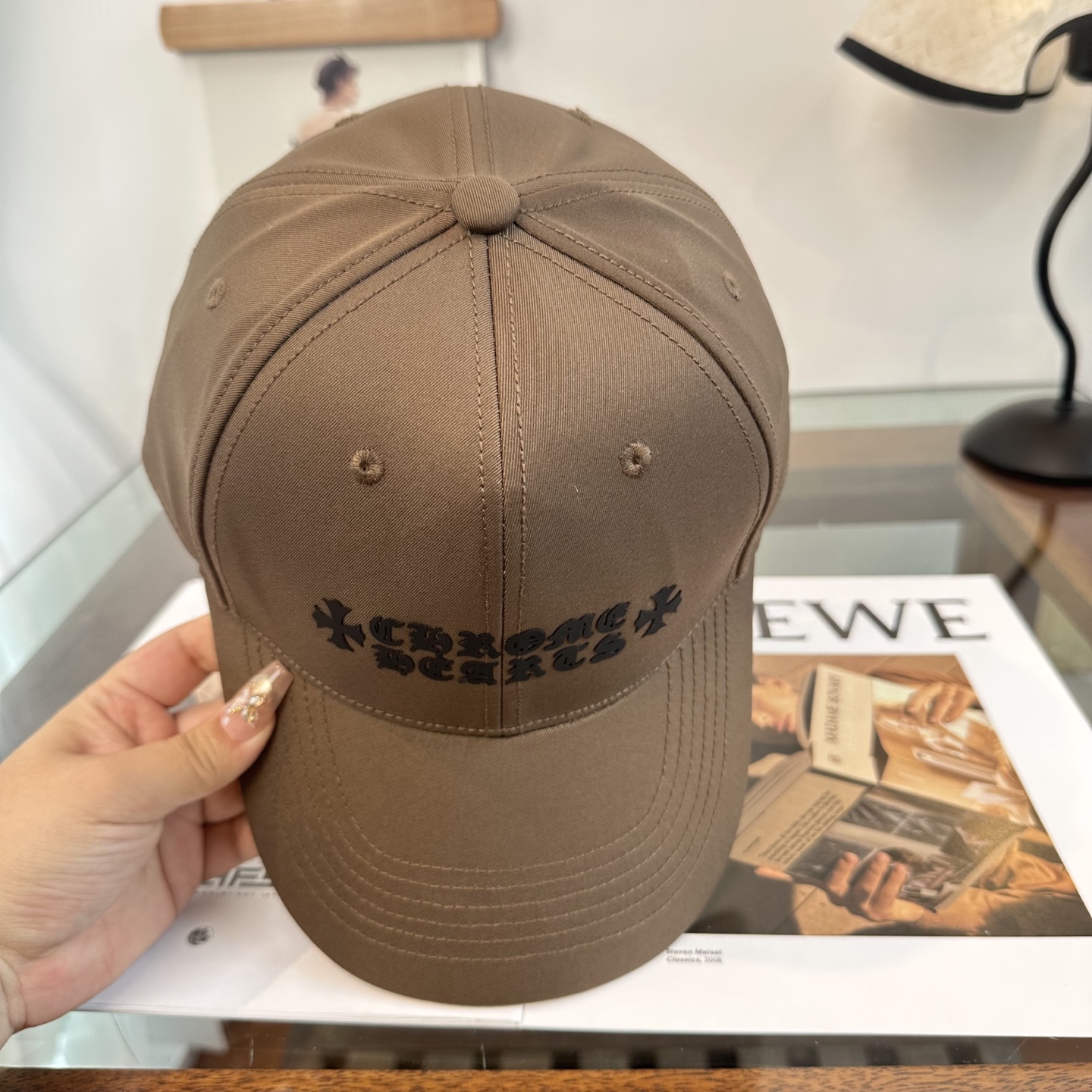 Chrome hearts 克罗心 新款十字架 高品质棒球帽，高端定制版！网红时尚博主同款！墙裂推荐！质