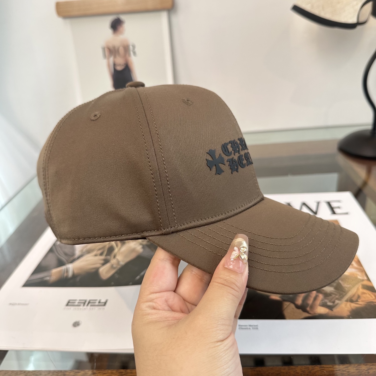 Chrome hearts 克罗心 新款十字架 高品质棒球帽，高端定制版！网红时尚博主同款！墙裂推荐！质