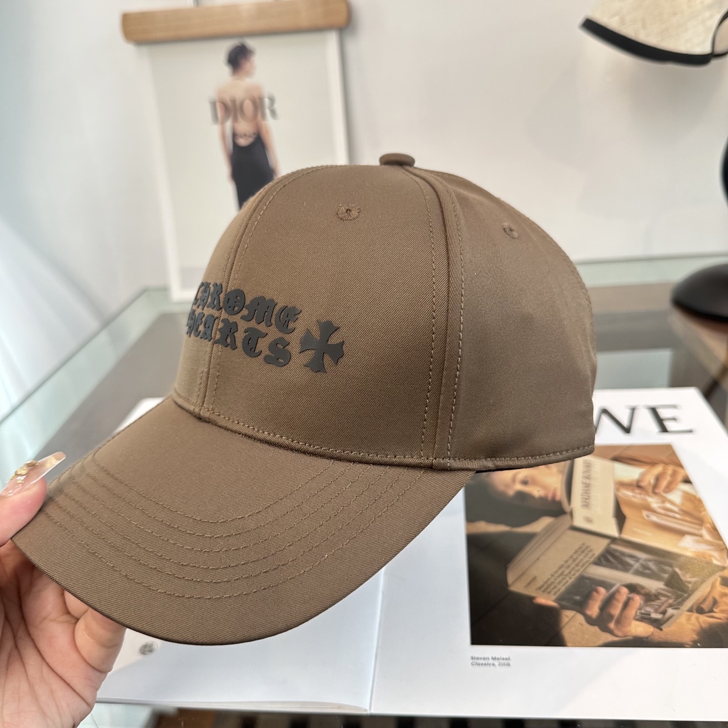 Chrome hearts 克罗心 新款十字架 高品质棒球帽，高端定制版！网红时尚博主同款！墙裂推荐！质