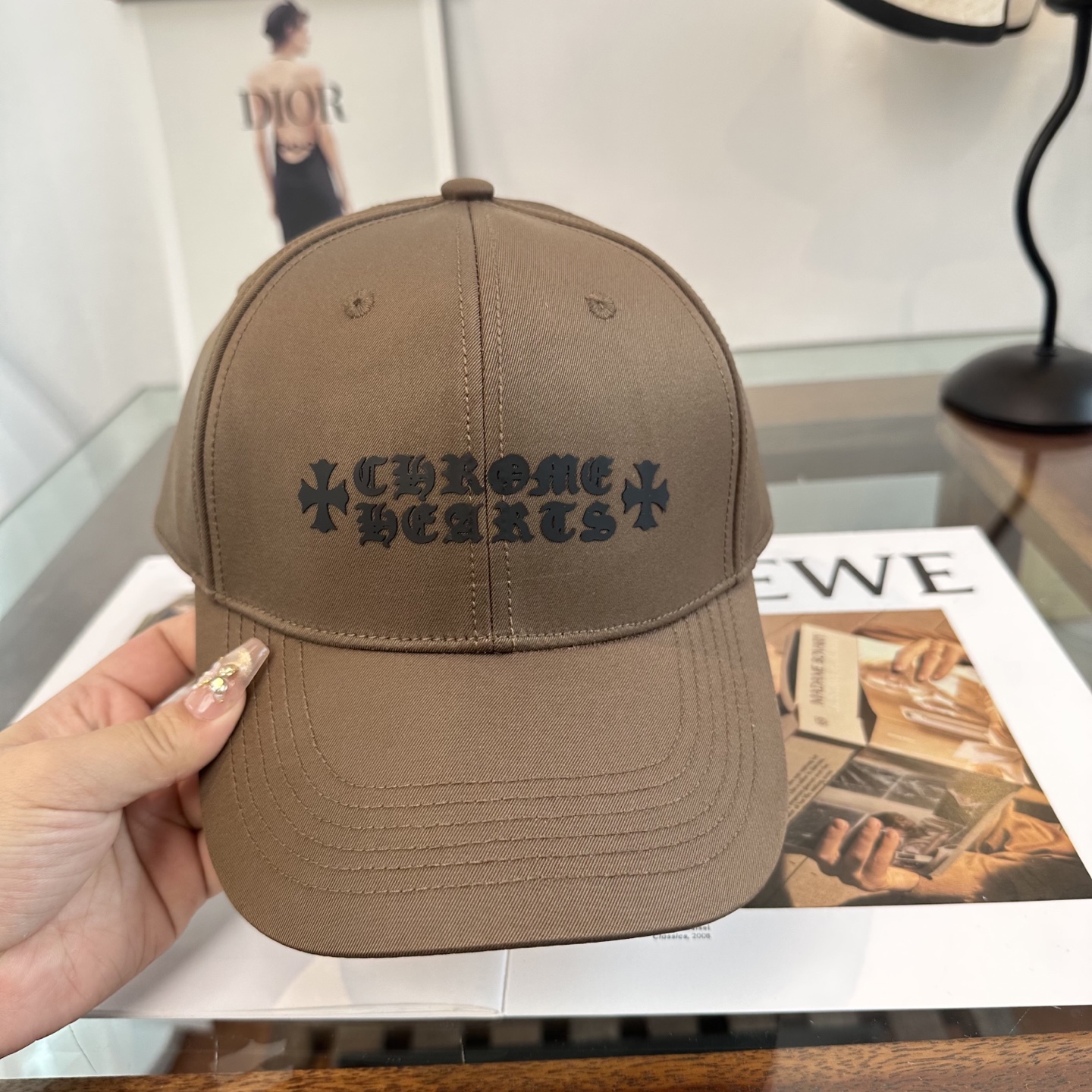 Chrome hearts 克罗心 新款十字架 高品质棒球帽，高端定制版！网红时尚博主同款！墙裂推荐！质