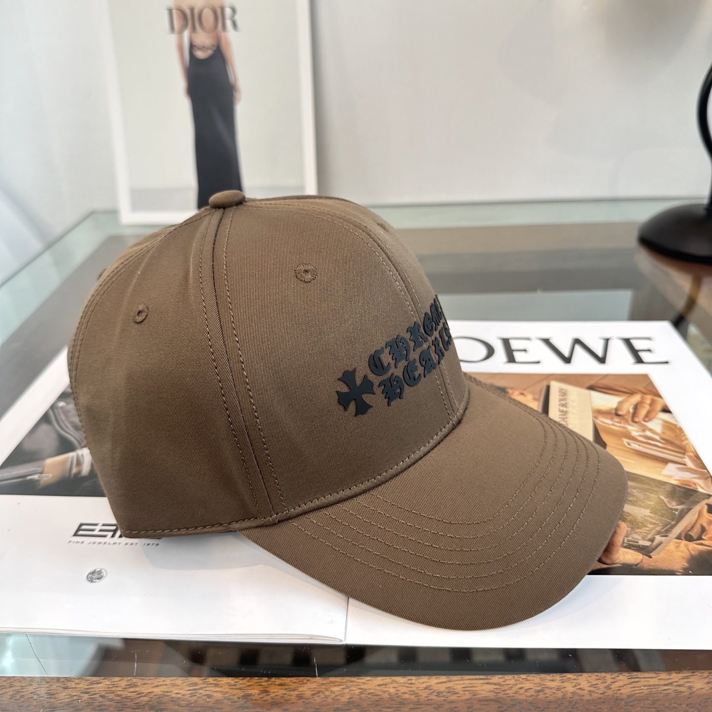 Chrome hearts 克罗心 新款十字架 高品质棒球帽，高端定制版！网红时尚博主同款！墙裂推荐！质