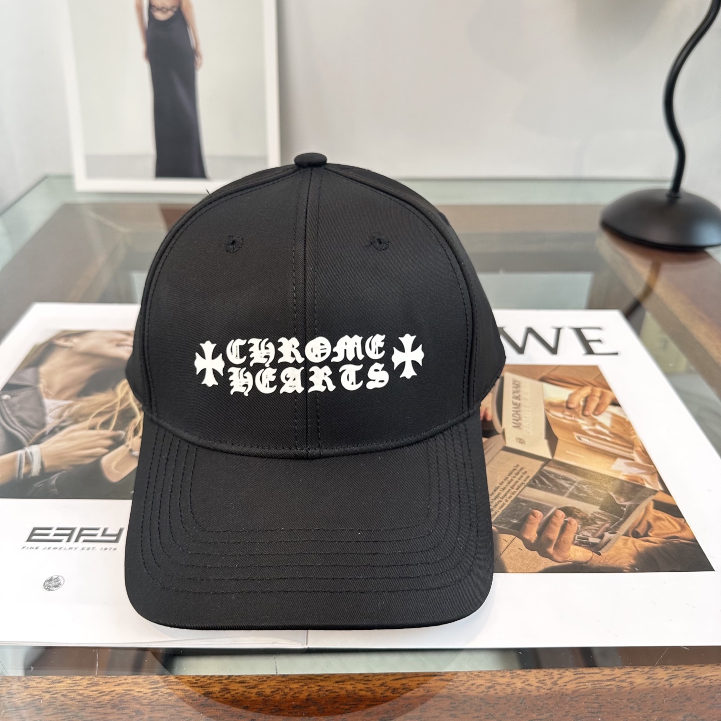 Chrome hearts 克罗心 新款十字架 高品质棒球帽，高端定制版！网红时尚博主同款！墙裂推荐！质