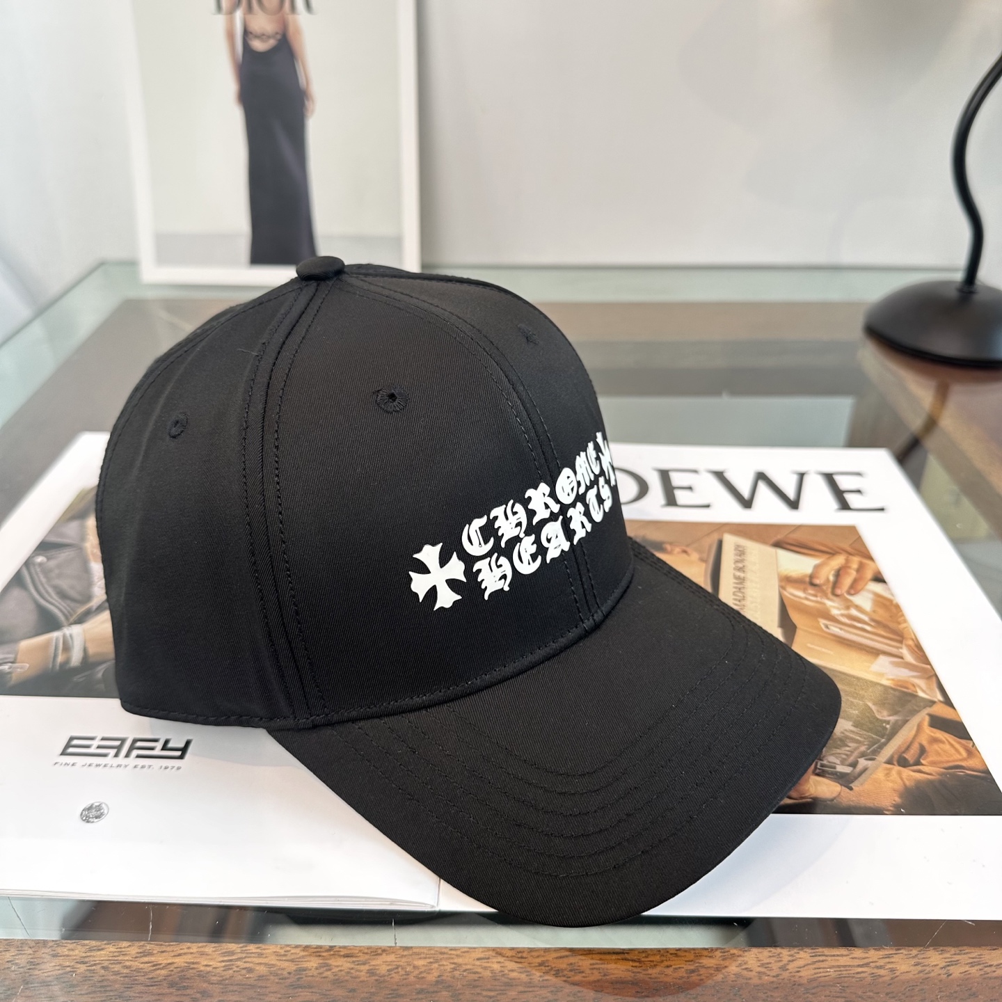 Chrome hearts 克罗心 新款十字架 高品质棒球帽，高端定制版！网红时尚博主同款！墙裂推荐！质