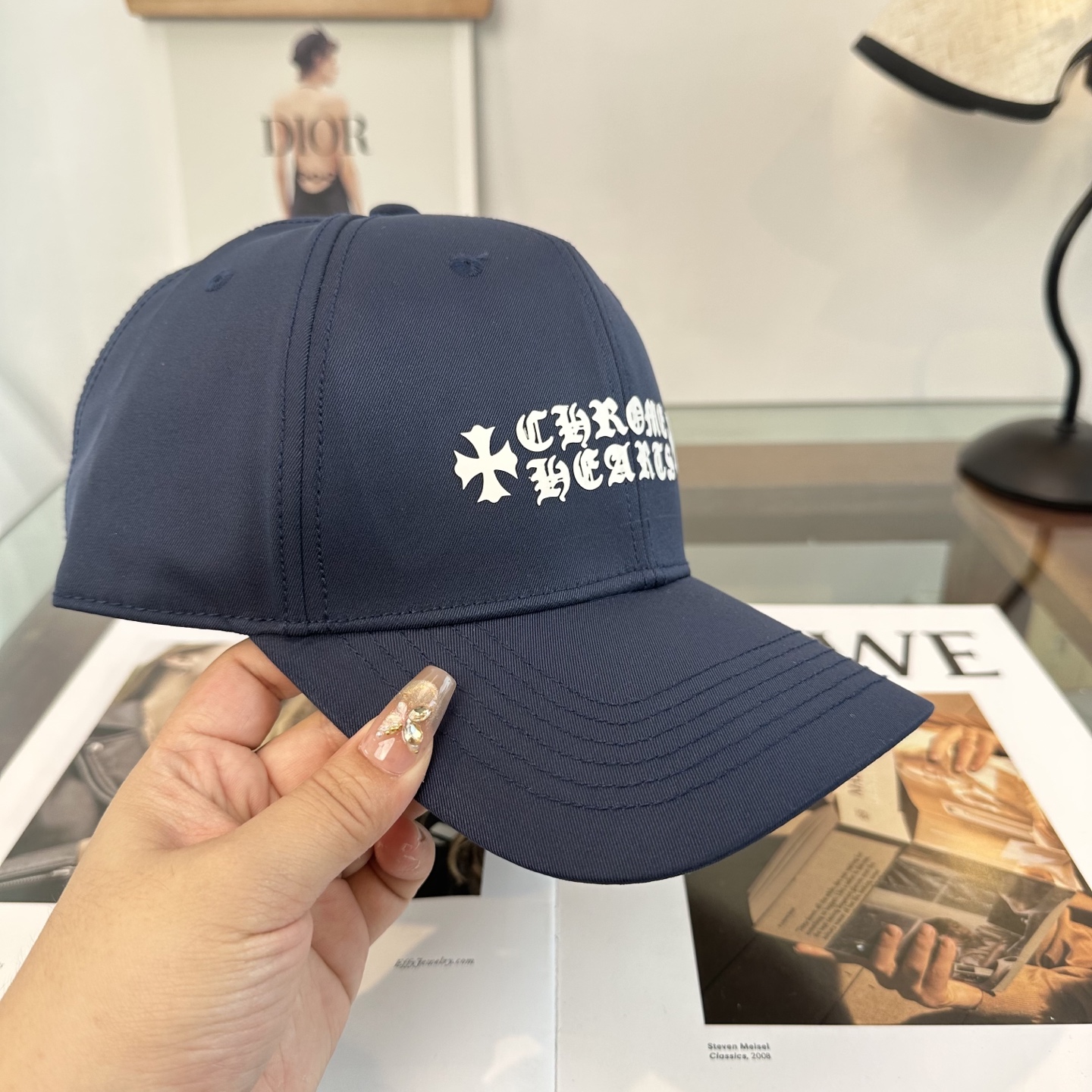 Chrome hearts 克罗心 新款十字架 高品质棒球帽，高端定制版！网红时尚博主同款！墙裂推荐！质