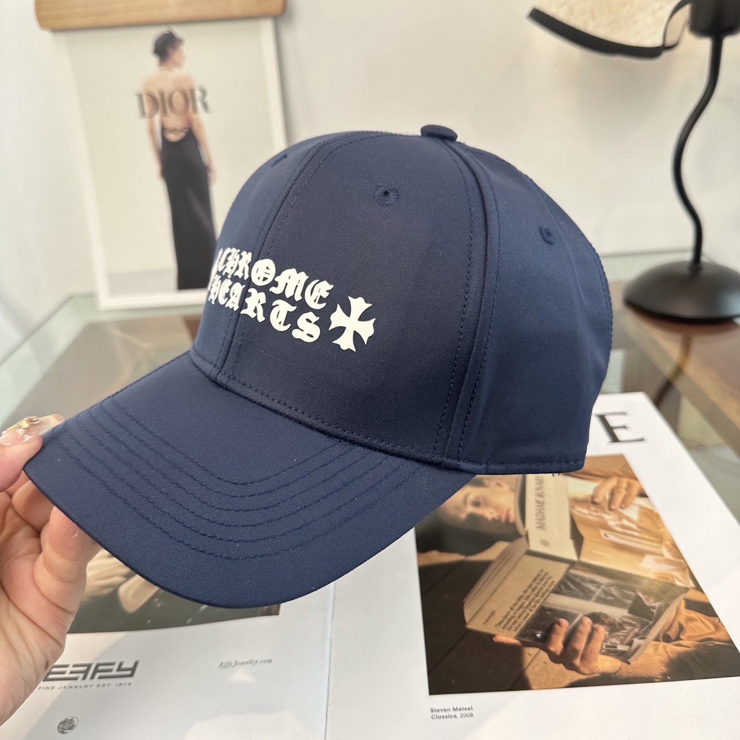 Chrome hearts 克罗心 新款十字架 高品质棒球帽，高端定制版！网红时尚博主同款！墙裂推荐！质