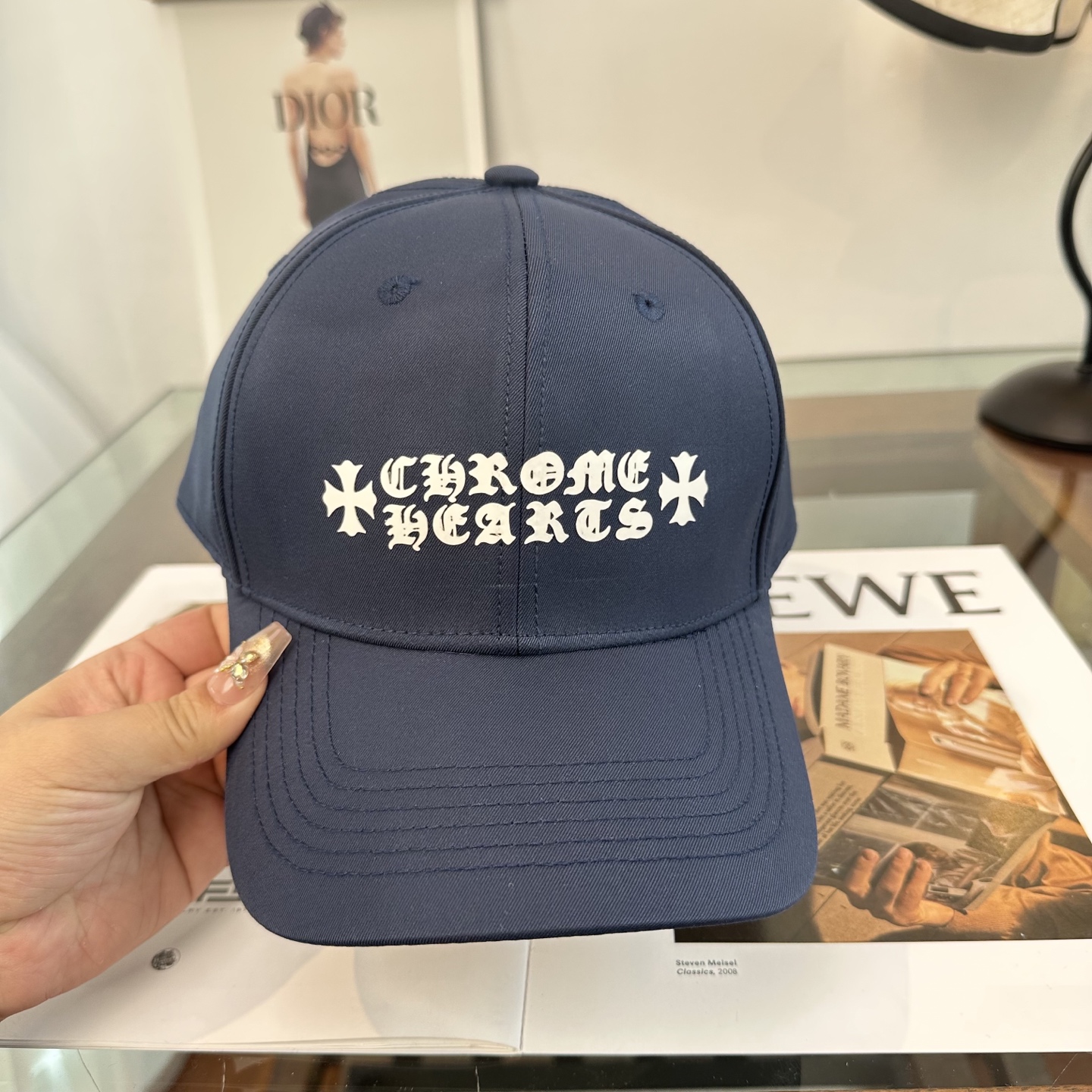 Chrome hearts 克罗心 新款十字架 高品质棒球帽，高端定制版！网红时尚博主同款！墙裂推荐！质