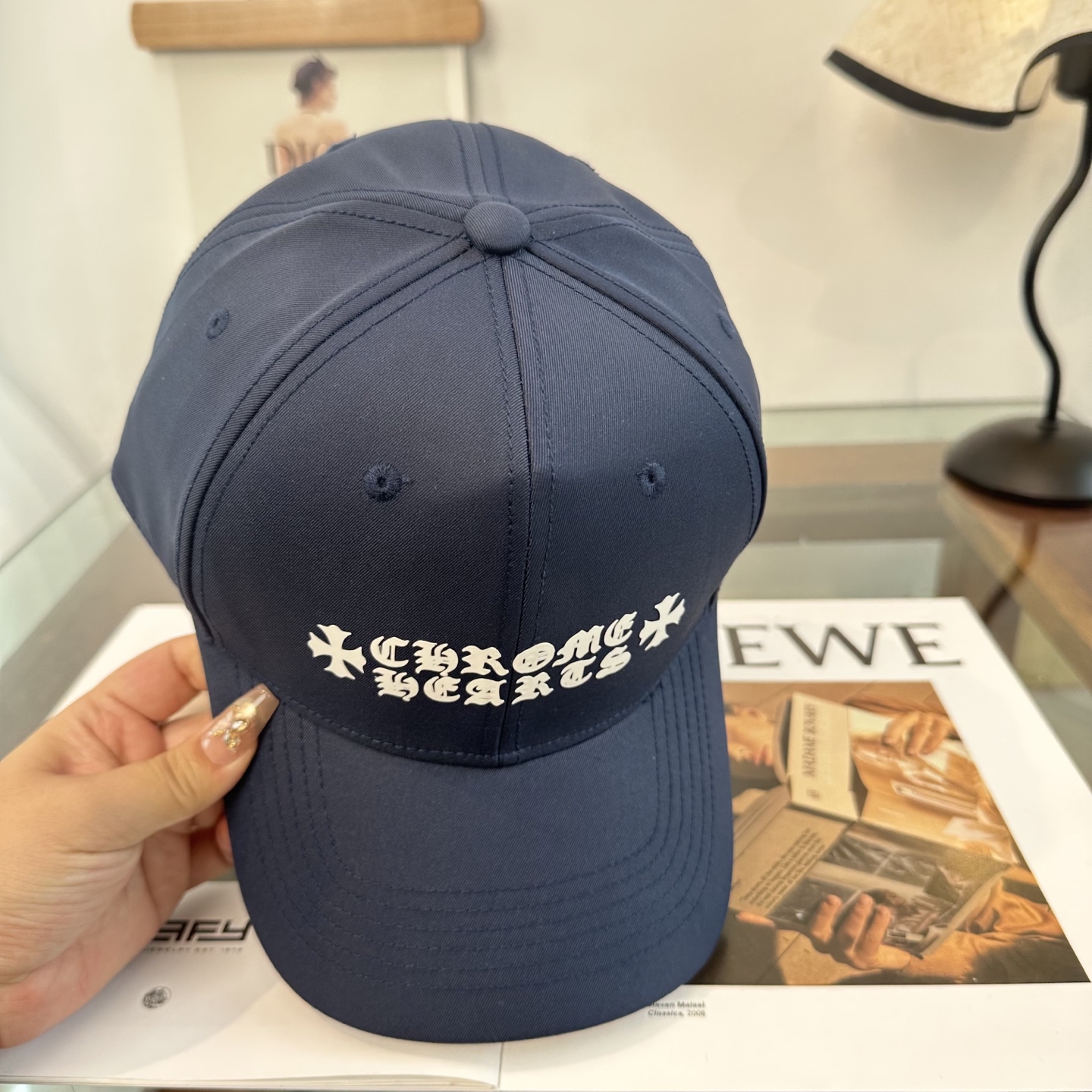 Chrome hearts 克罗心 新款十字架 高品质棒球帽，高端定制版！网红时尚博主同款！墙裂推荐！质